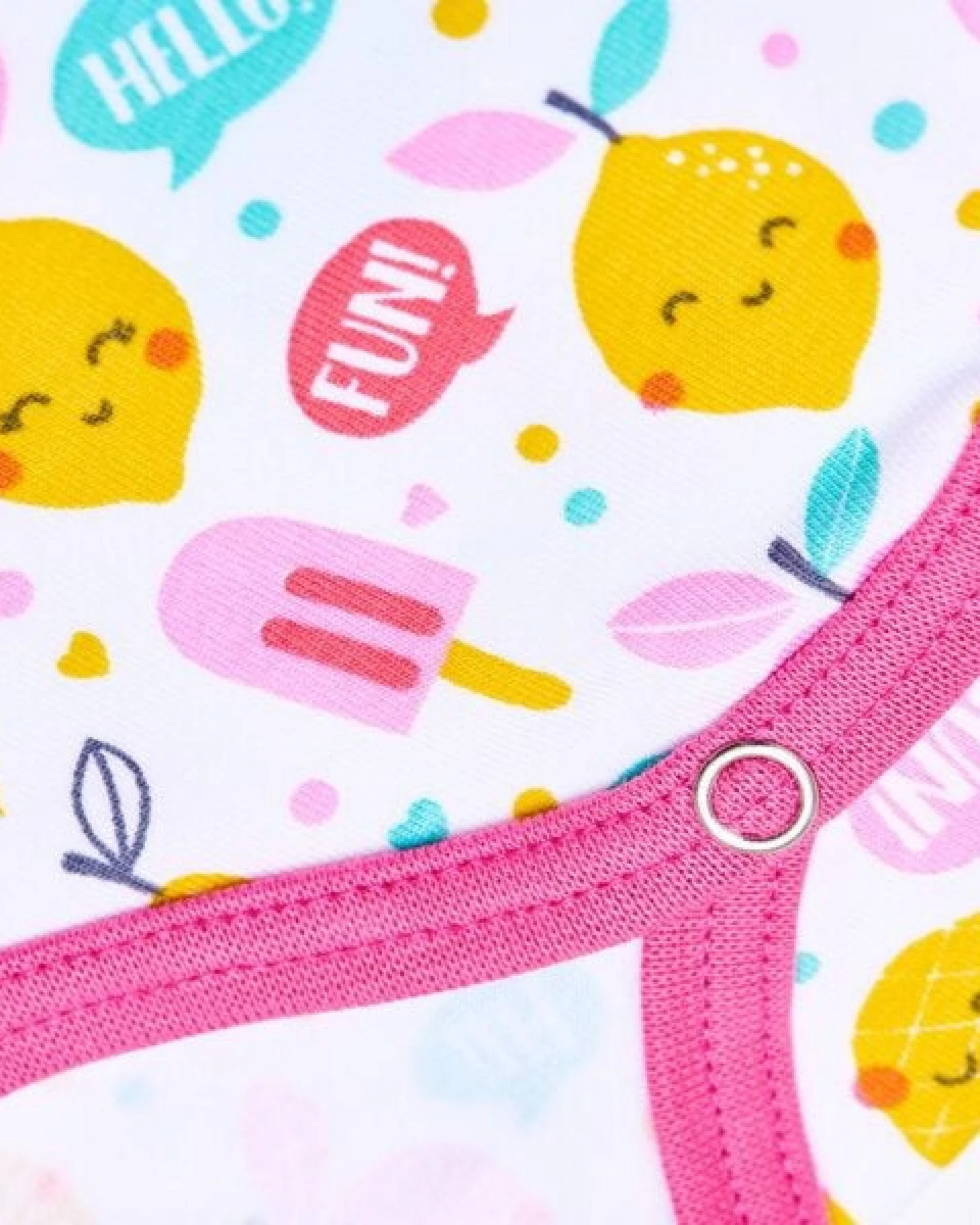Cheeky Apple Kurzarm-Body "Yummy" aus Bio-Baumwolle – Ansicht 3