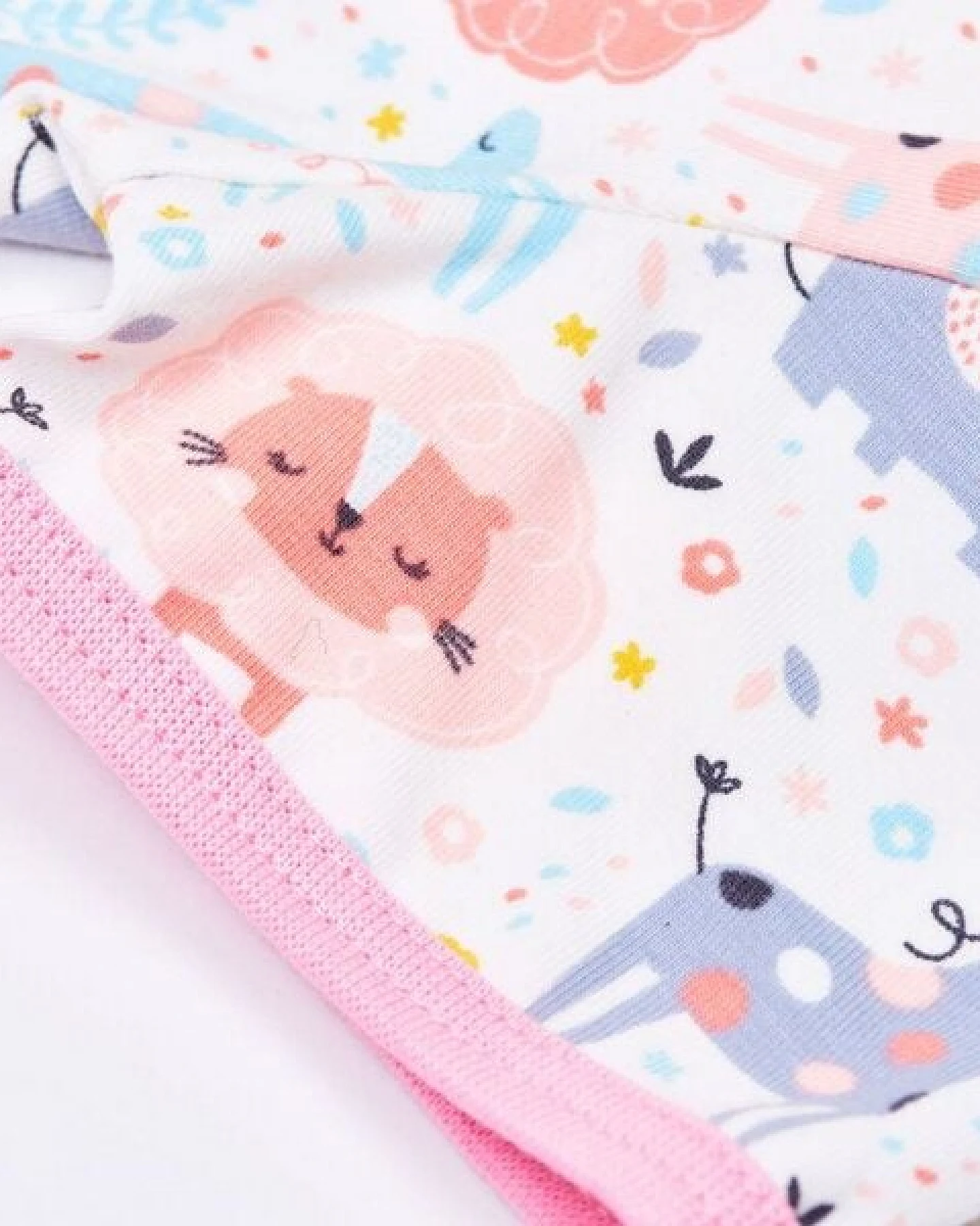 Cheeky Apple Kurzarm-Strampler "Mini Jungle Rose" aus Bio-Baumwolle – Ansicht 4