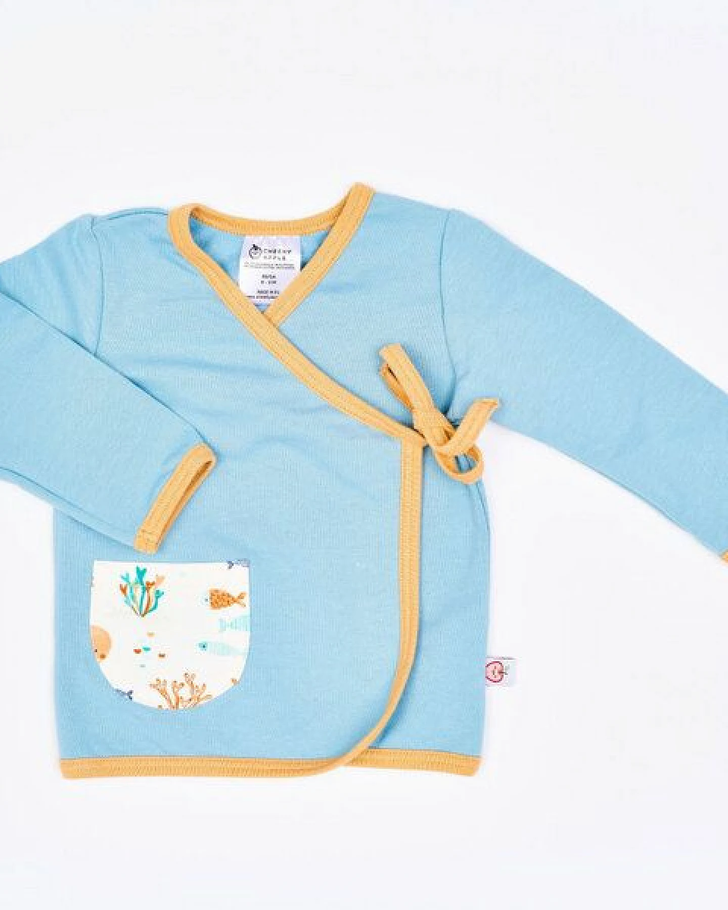 Cheeky Apple Wickeljäckchen "Sommersweat Frost – Ansicht 2