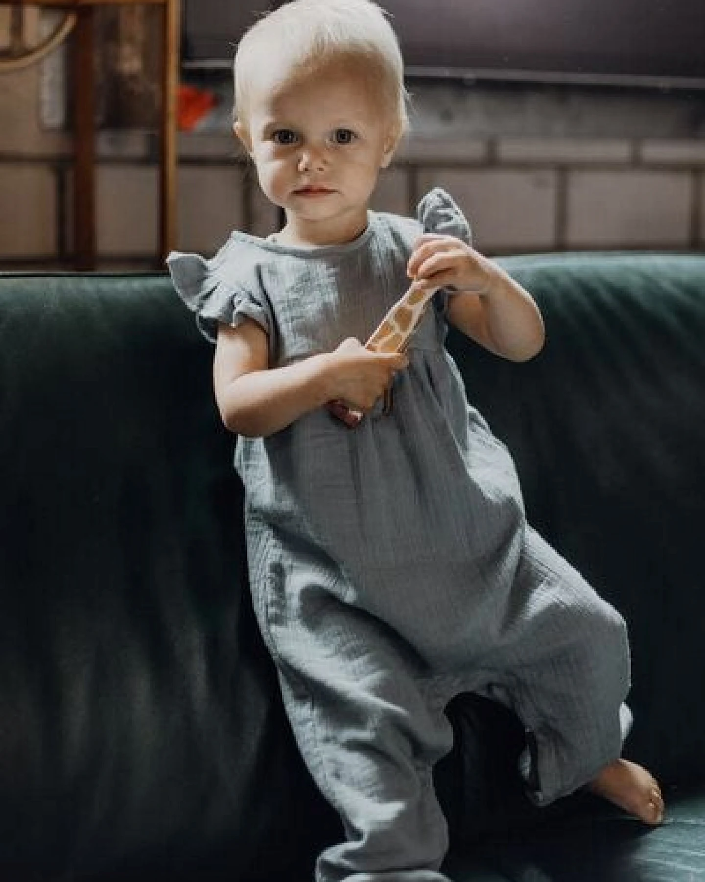 sense-organics Baby Butterfly Romper GOTS & Fair Trade – Ansicht 2