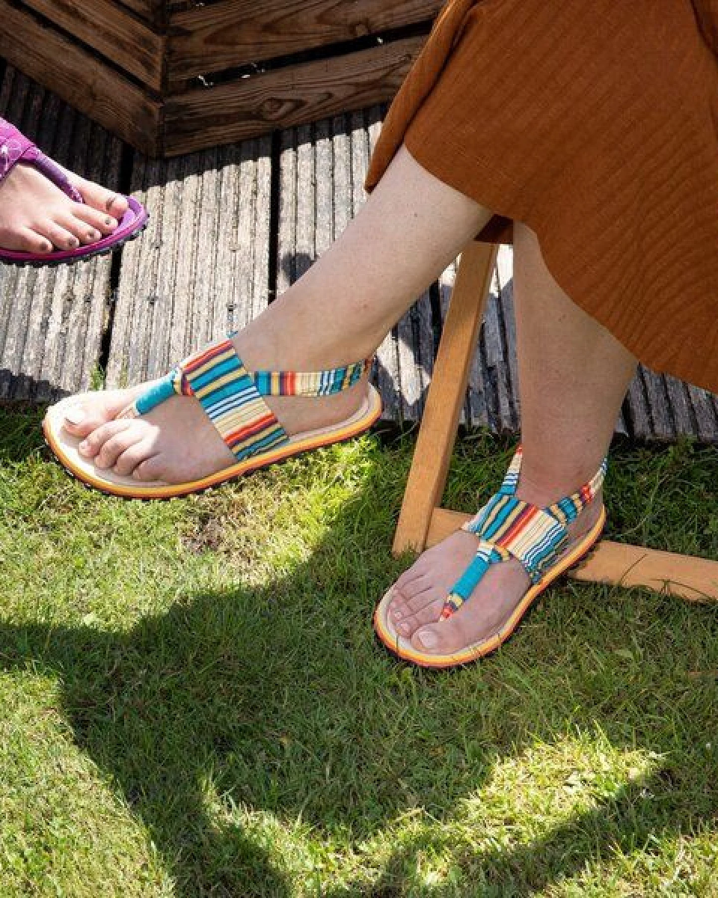 GUMBIES Slingbacks - Nachhaltige Zehensandalen – Ansicht 4