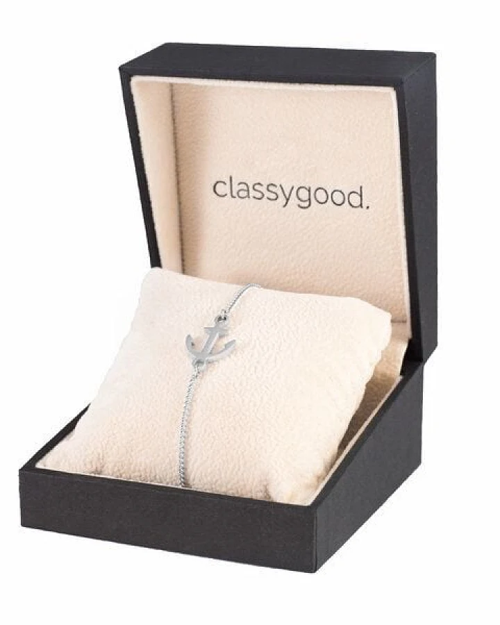 Classygood. Anker Armband Edelstahl für Damen
