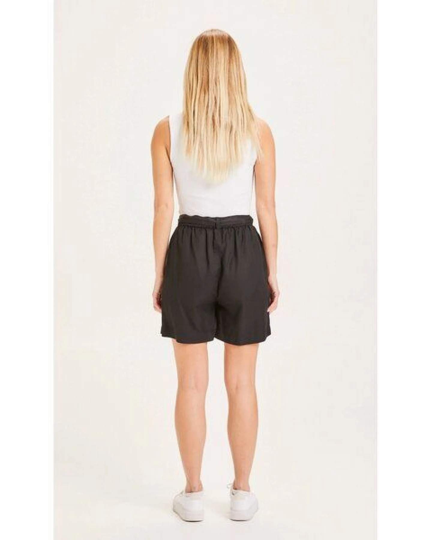 KnowledgeCotton Apparel Paperbag Shorts TULIP aus Tencel – Ansicht 3
