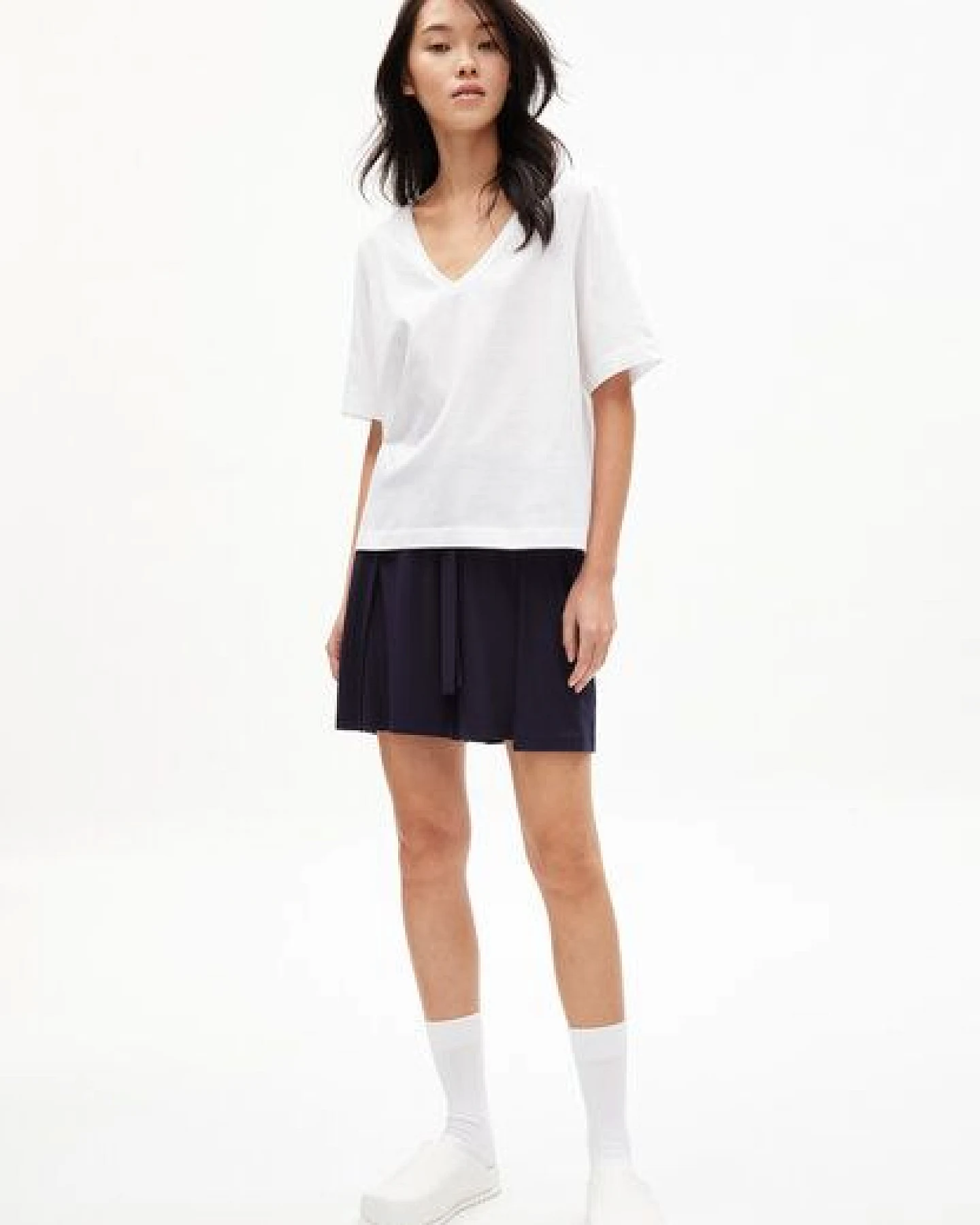 ARMEDANGELS KAARO LI - Damen Shorts aus LENZING ECOVERO Mix – Ansicht 4
