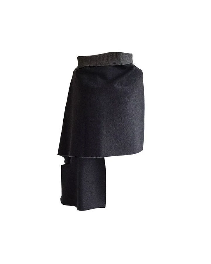 austriandesign.at EIN LochSchal reversibel aus extrafeiner Merinowolle