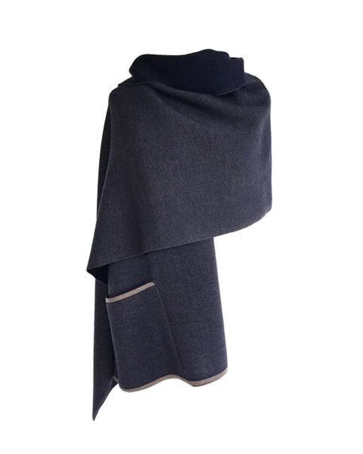 austriandesign.at EIN LochSchal reversibel aus extrafeiner Merinowolle – Ansicht 3