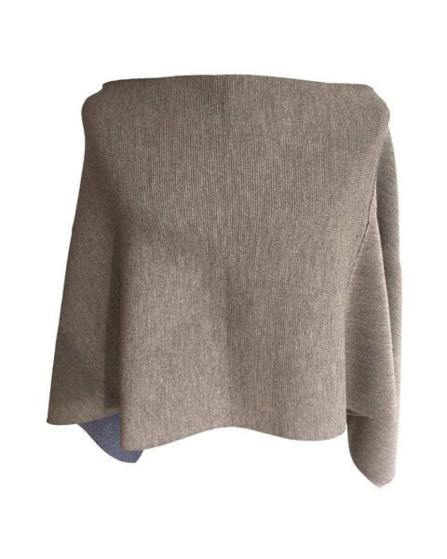 austriandesign.at DreieckPoncho reversibel dick aus extrafeiner Merinowolle – Ansicht 4