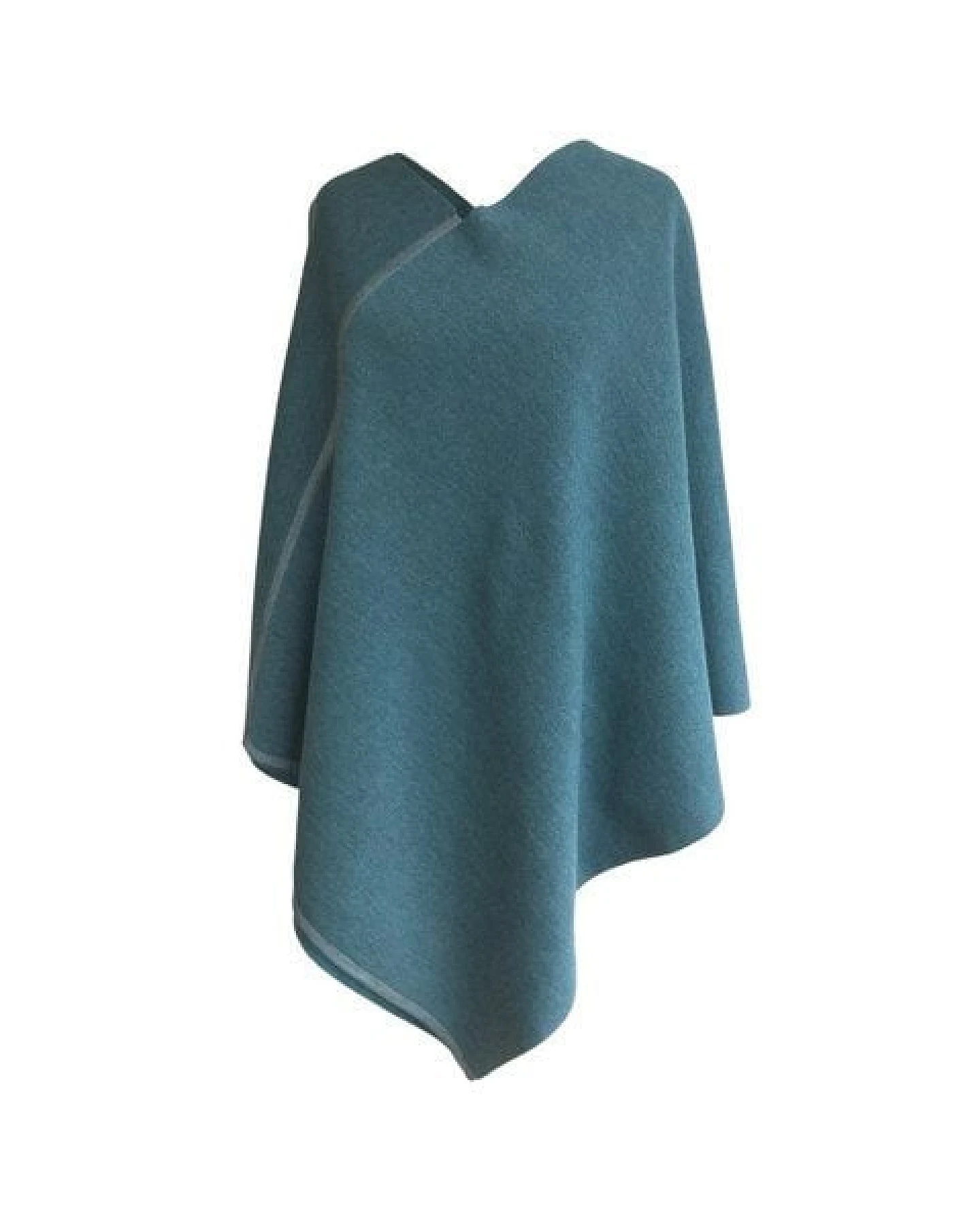 austriandesign.at DreieckPoncho reversibel dünn aus extrafeiner Merinowolle – Ansicht 4