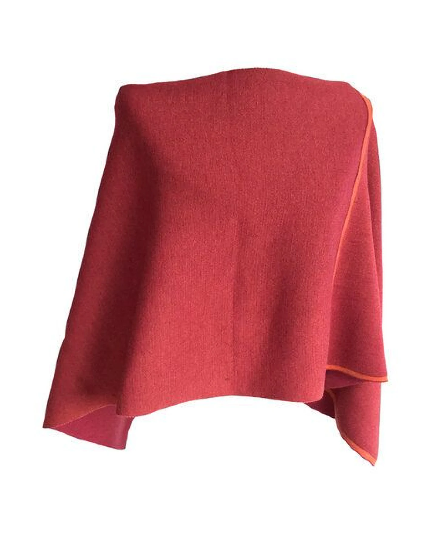 austriandesign.at DreieckPoncho reversibel dünn aus extrafeiner Merinowolle – Ansicht 4