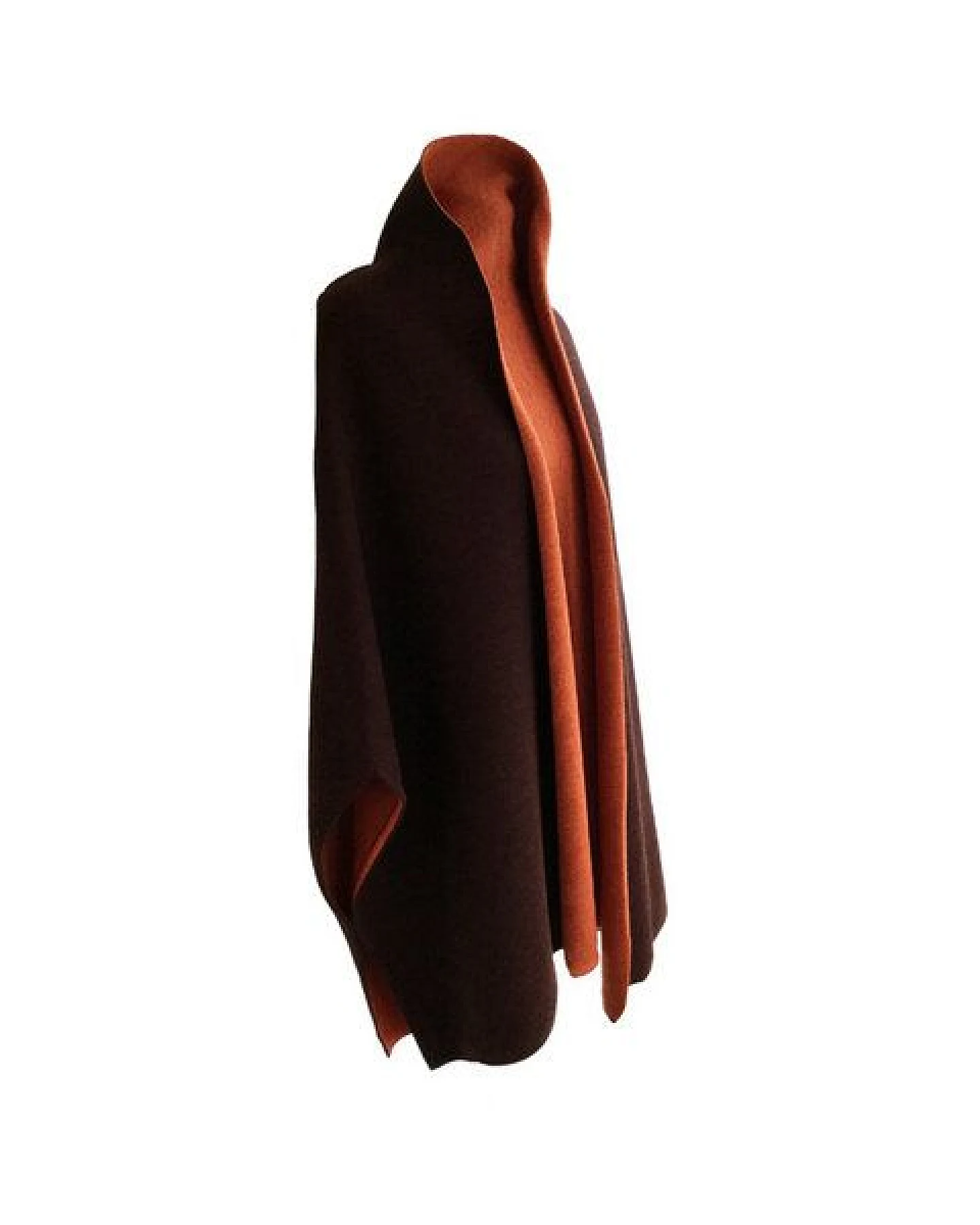 austriandesign.at MantelCape reversibel aus extrafeiner Merinowolle – Ansicht 2