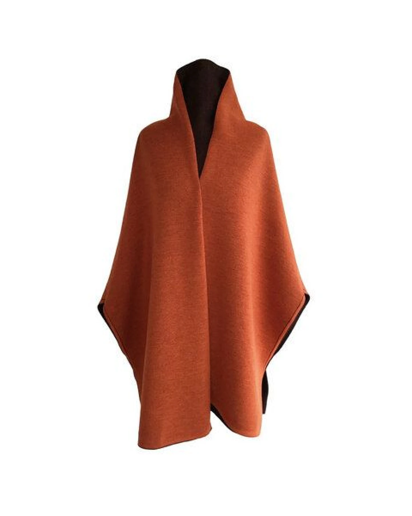 austriandesign.at MantelCape reversibel aus extrafeiner Merinowolle – Ansicht 3