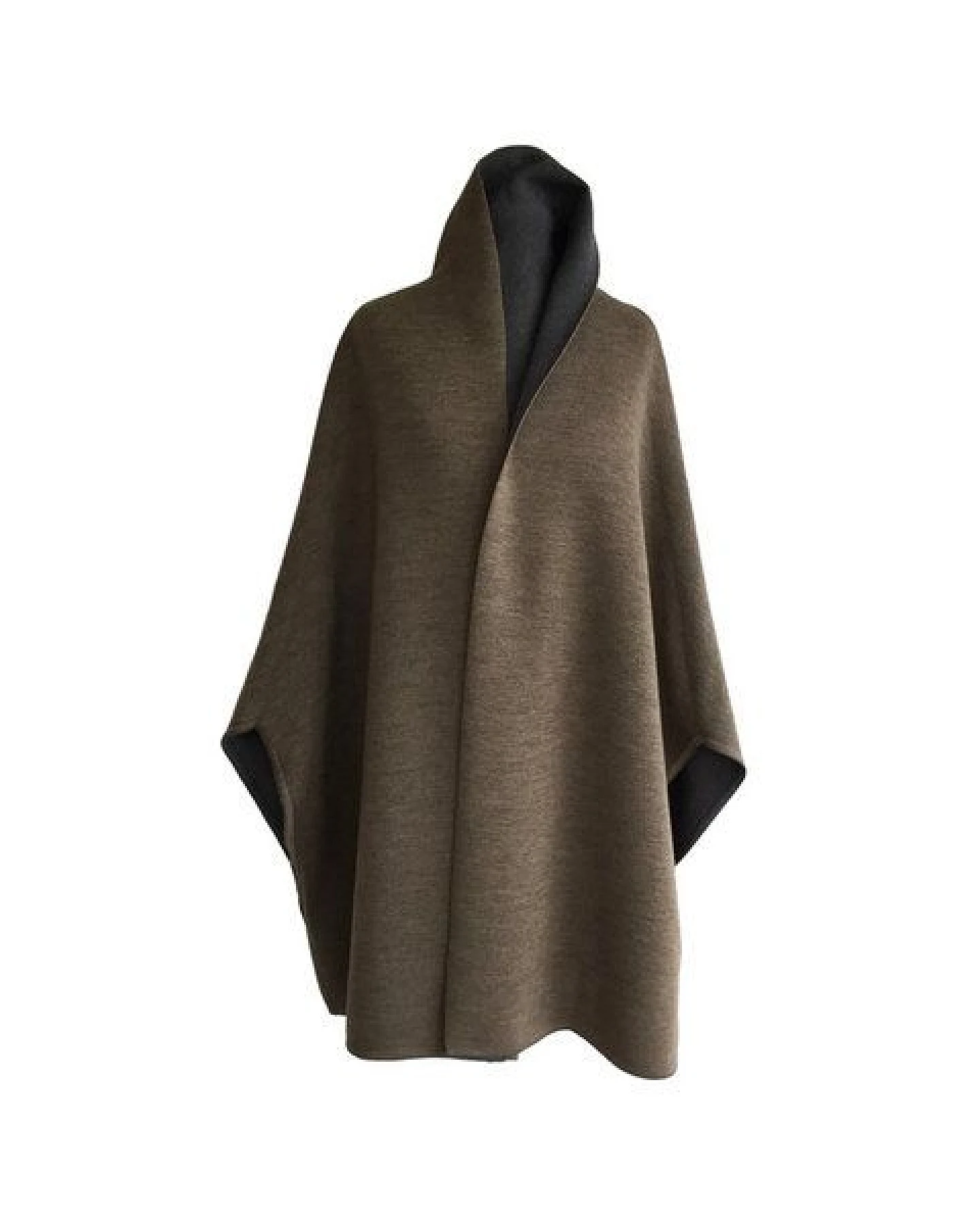 austriandesign.at MantelCape reversibel aus extrafeiner Merinowolle – Ansicht 3