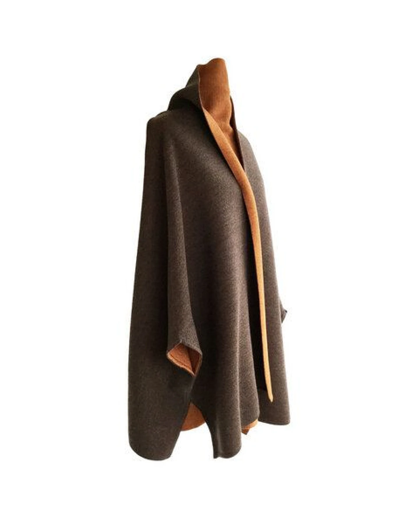 austriandesign.at MantelCape reversibel aus extrafeiner Merinowolle – Ansicht 2