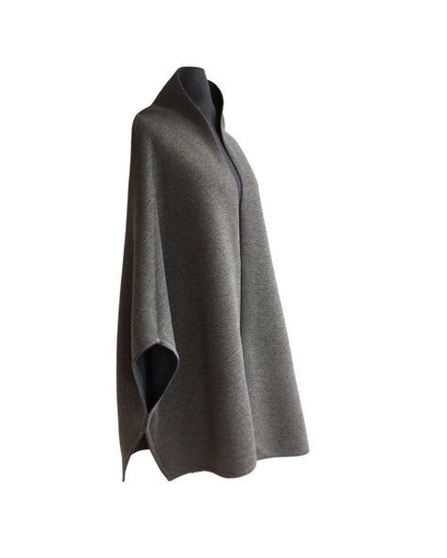austriandesign.at MantelCape reversibel aus extrafeiner Merinowolle – Ansicht 4