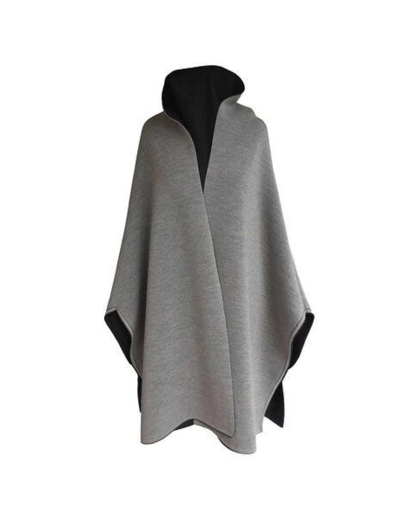 austriandesign.at MantelCape reversibel aus extrafeiner Merinowolle – Ansicht 3