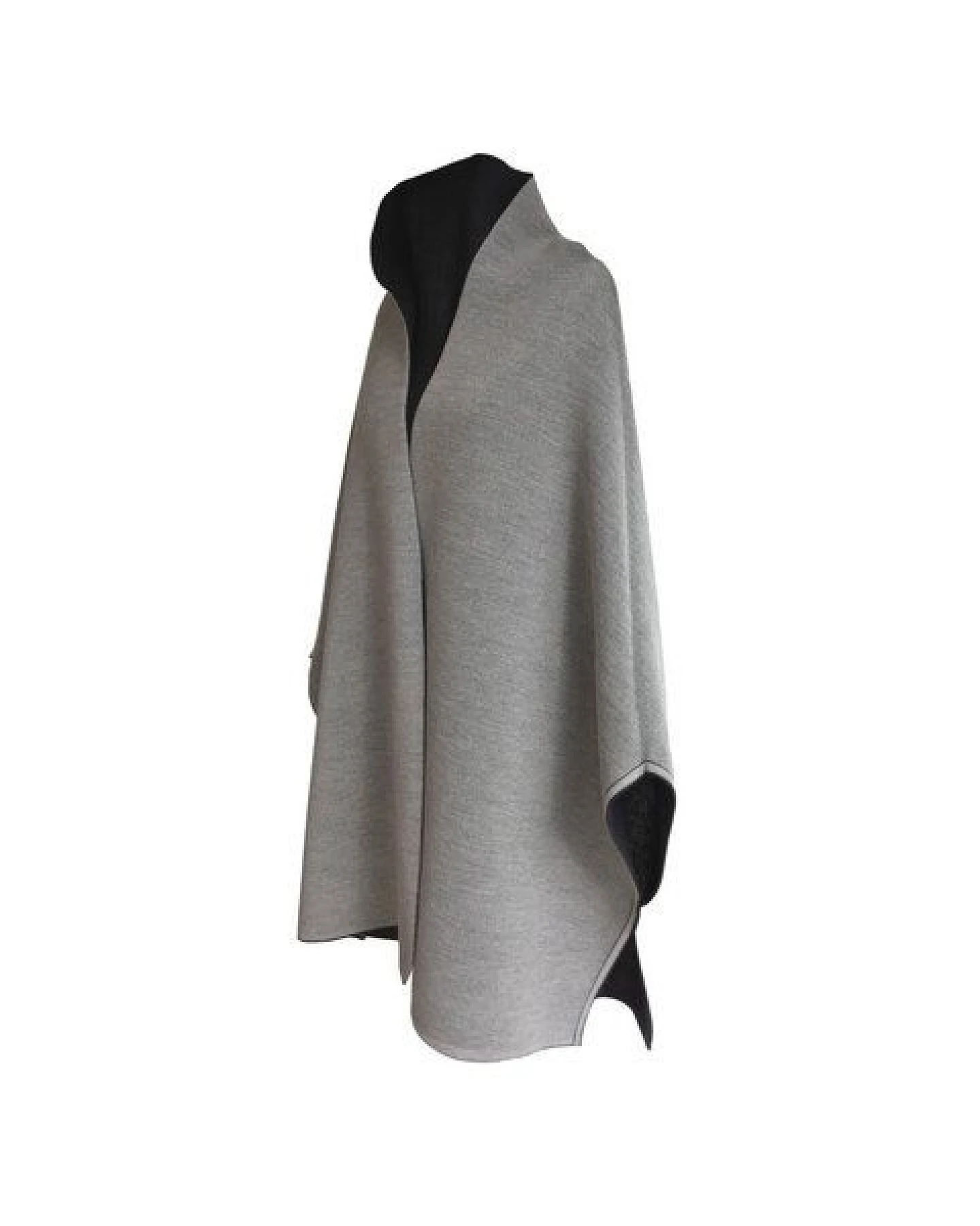 austriandesign.at MantelCape reversibel aus extrafeiner Merinowolle – Ansicht 4