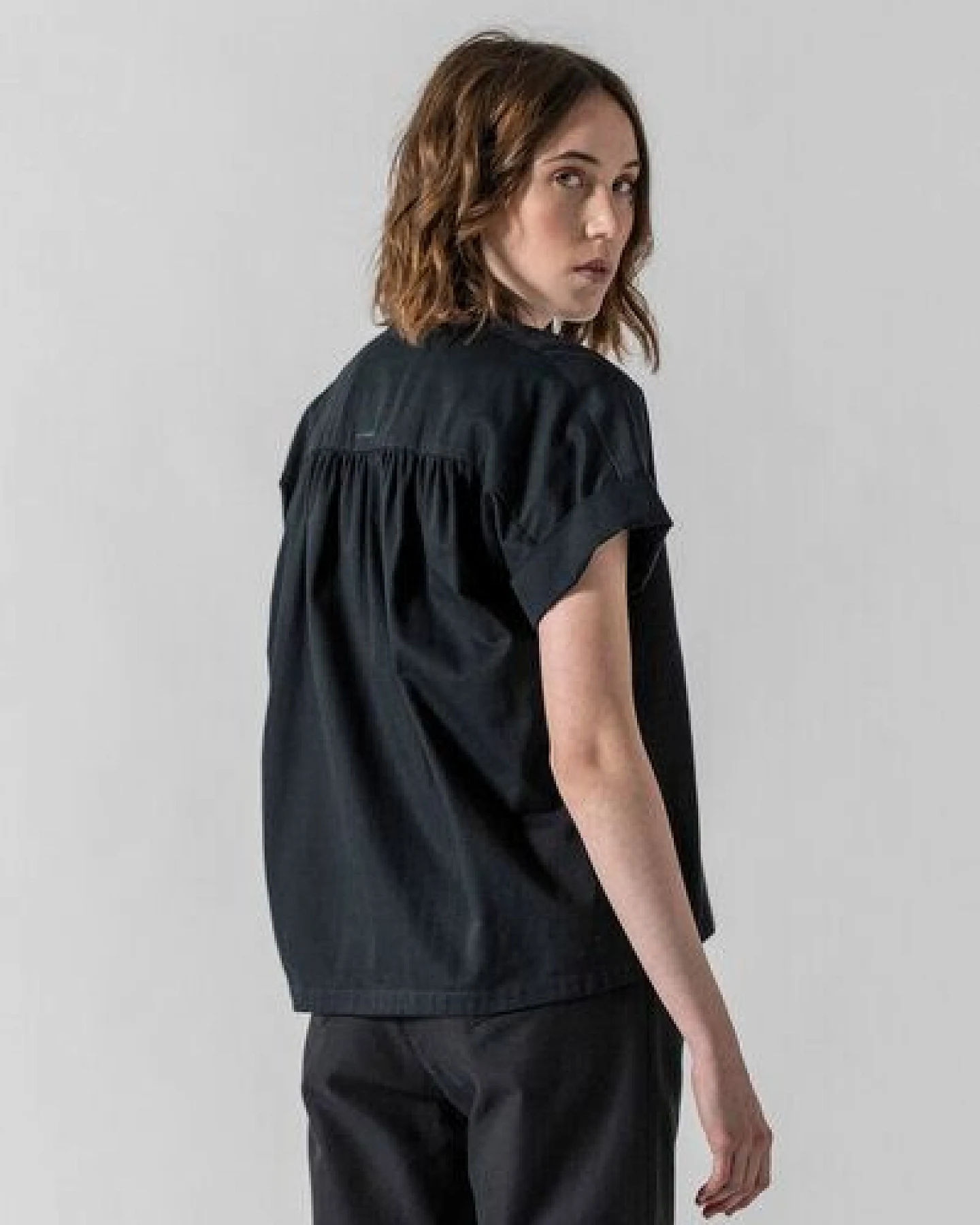 Grenzgang Damen Bluse Coco aus formbeständigen Biobaumwollstoff (kbA) – Ansicht 2