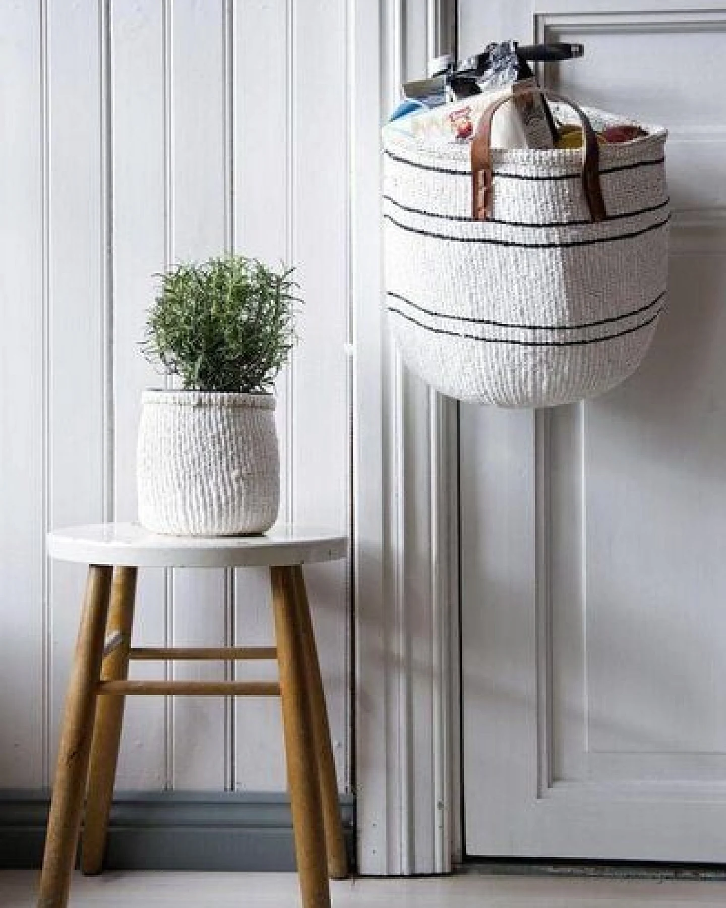 KIONDO Körbe XS - Sisal/Papier Aufbewahrungs- & Pflanzkorb - Mifuko – Ansicht 3