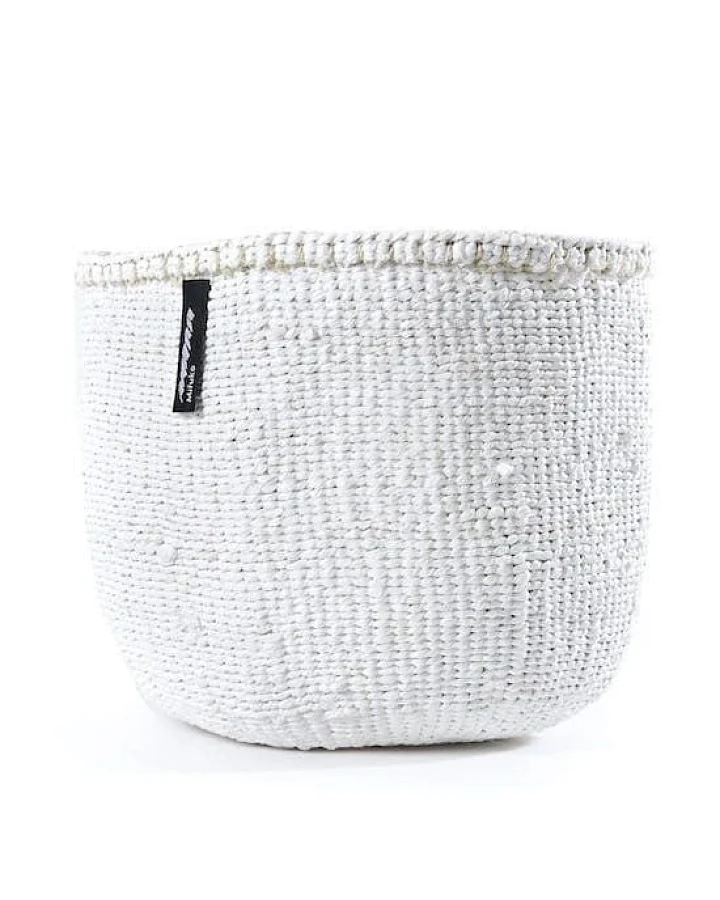 KIONDO Körbe S - Sisal Aufbewahrungs- & Pflanzkorb - Upcycling by Mifuko