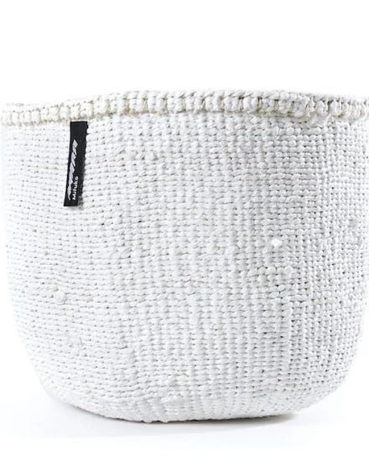 KIONDO Körbe S - Sisal Aufbewahrungs- & Pflanzkorb - Upcycling by Mifuko