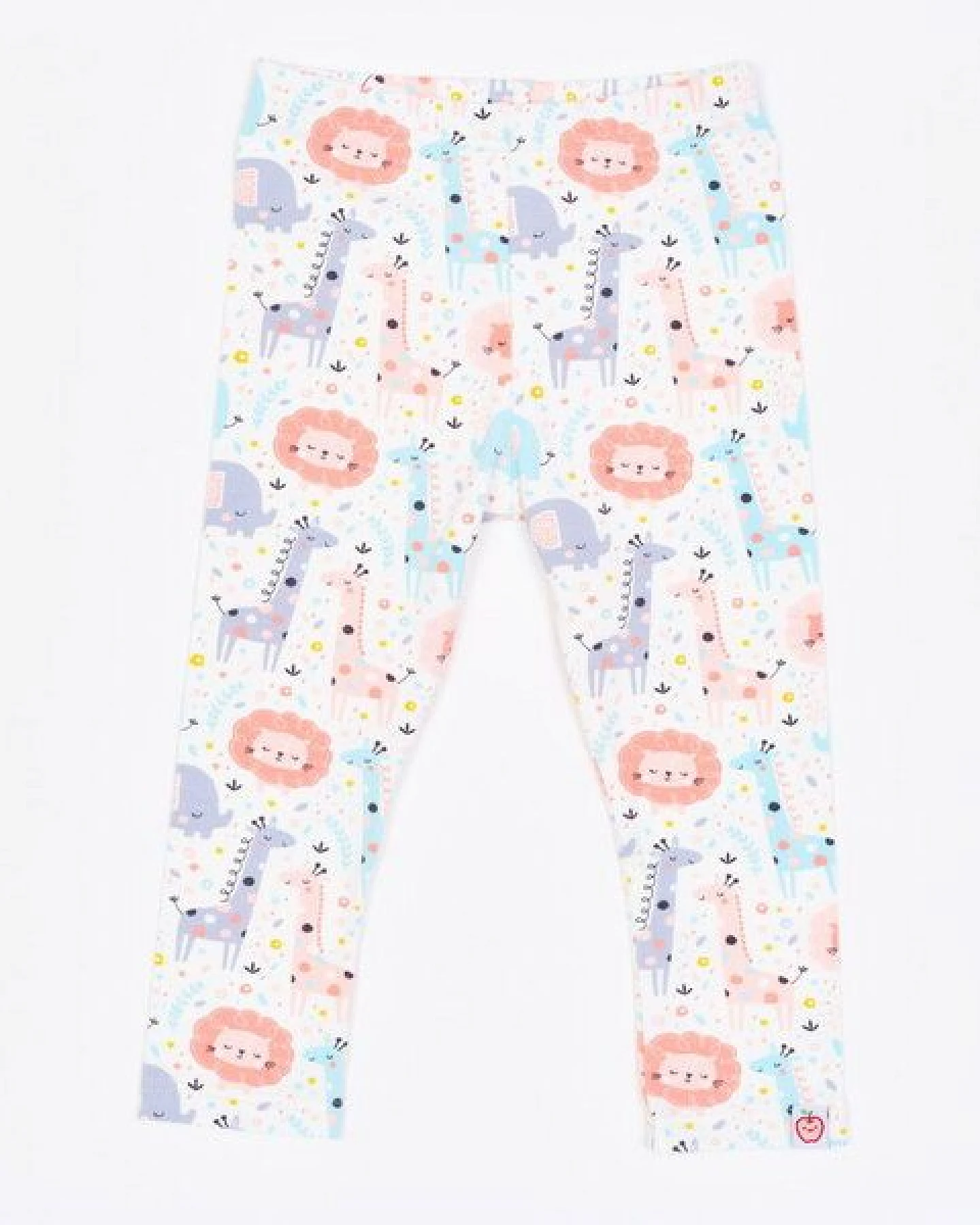 Cheeky Apple Leggings "Mini Jungle Rose" aus Bio-Baumwolle – Ansicht 2