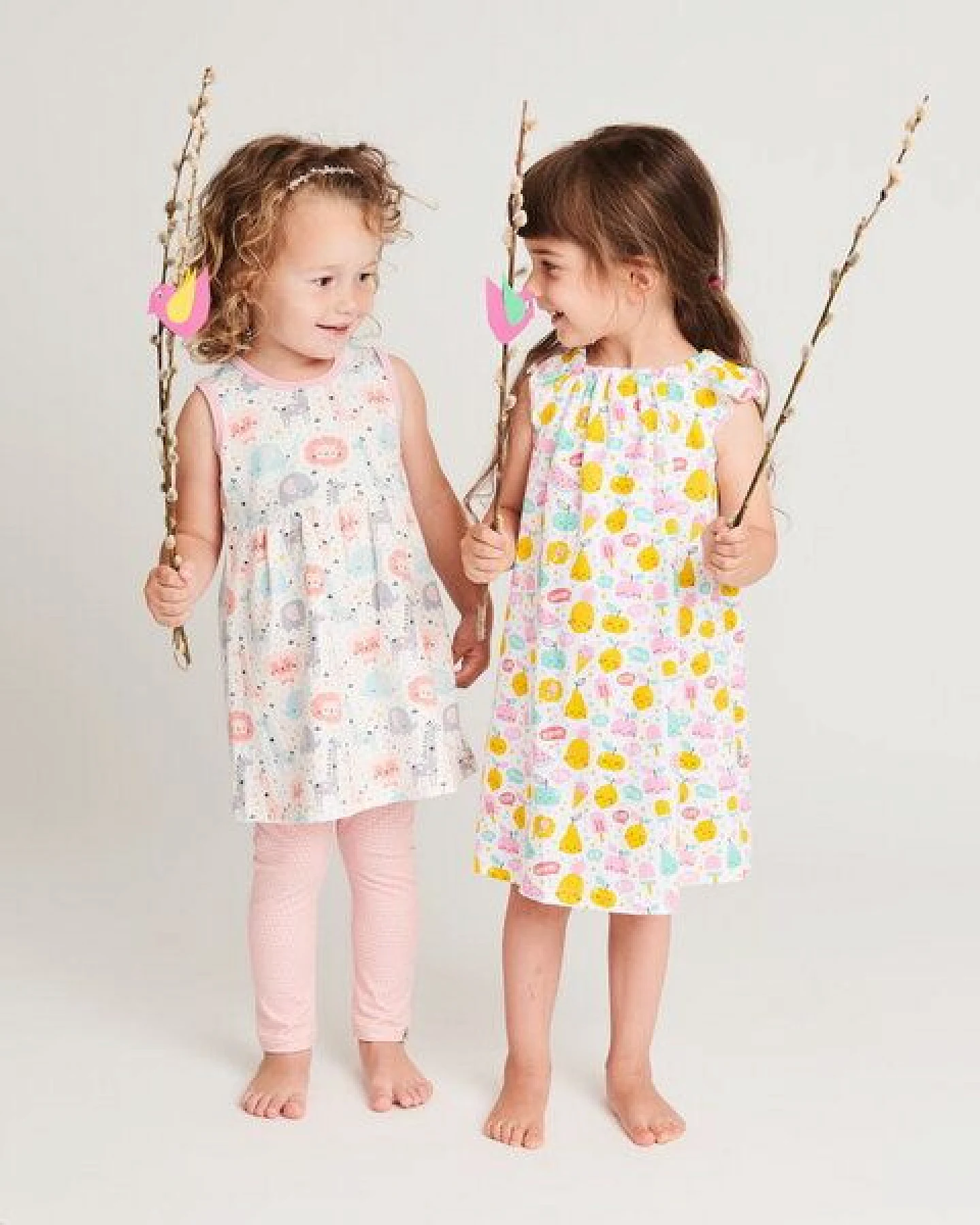 Cheeky Apple Ärmelloses Jerseykleid "Mini Jungle Rose" aus Bio-Baumwolle – Ansicht 2