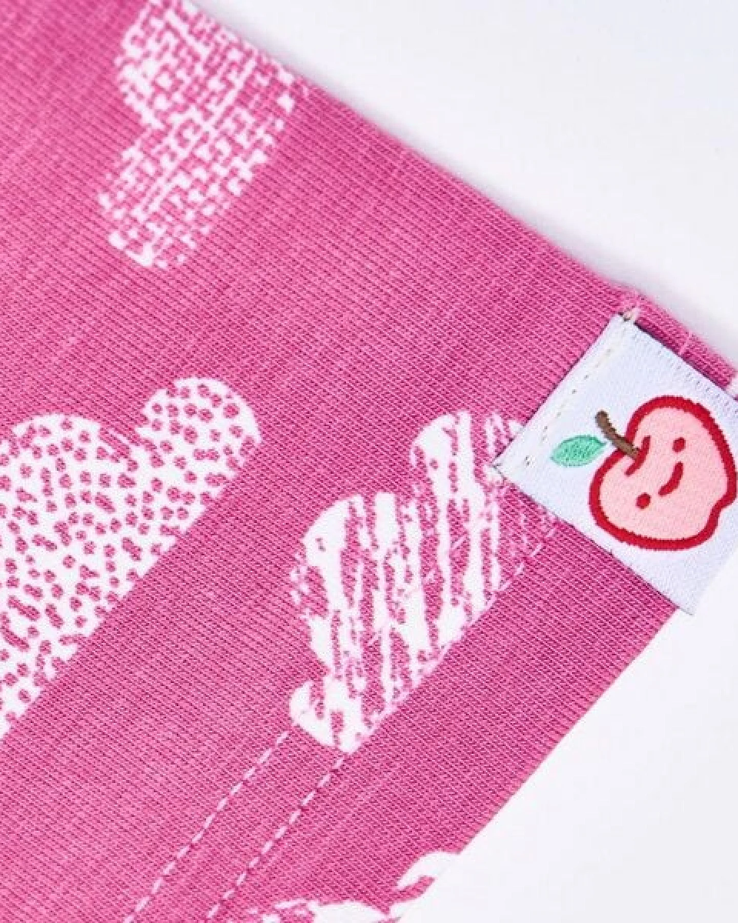 Cheeky Apple Leggings "Wolken Vintage Rose" aus Bio-Baumwolle – Ansicht 4