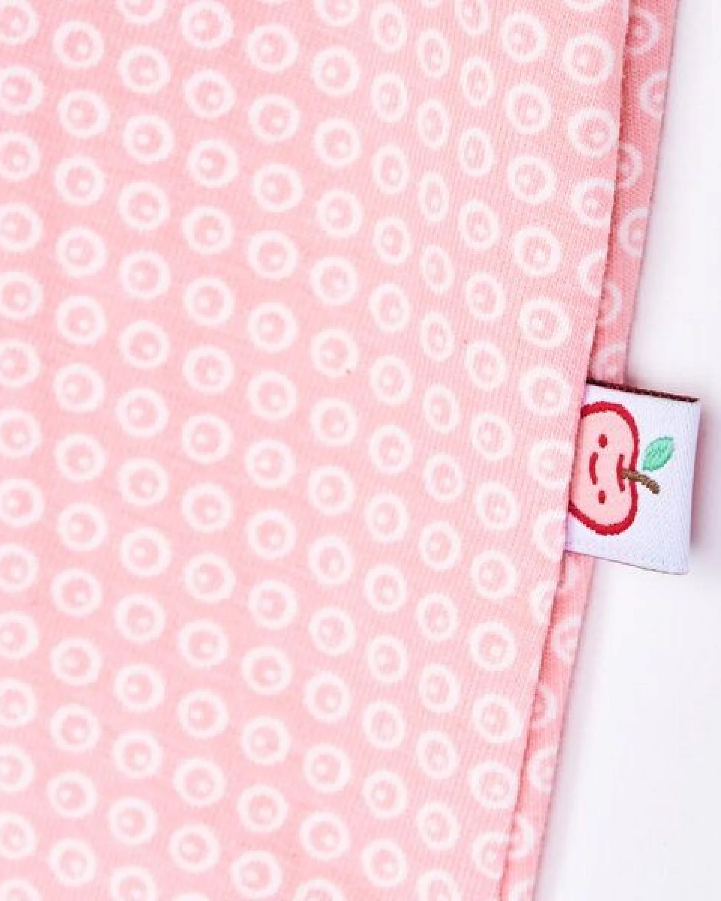 Cheeky Apple Ärmelloses Jerseykleid "Kuller Peach Rose" aus Bio-Baumwolle – Ansicht 3