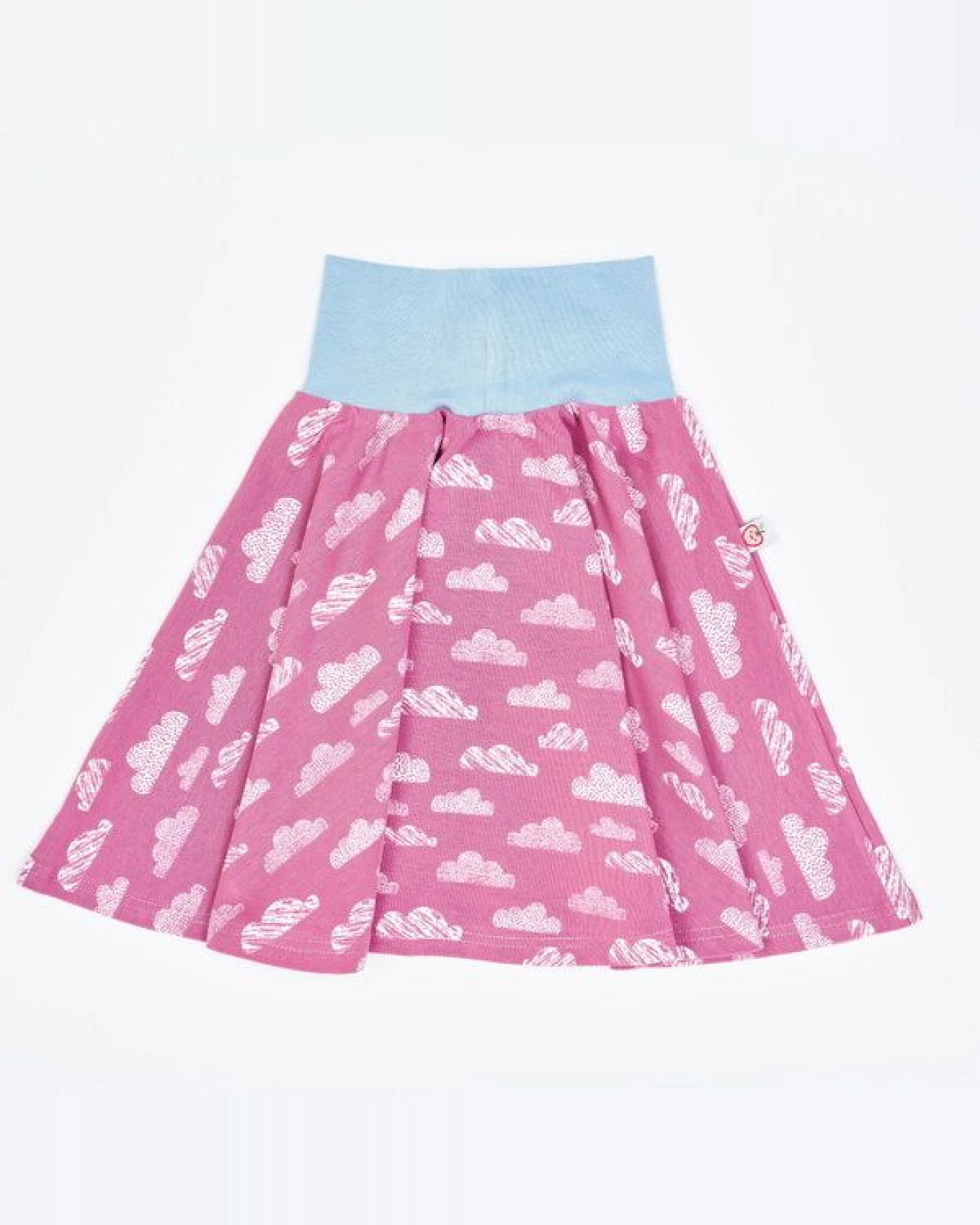 Cheeky Apple Tellerrock "Wolken Vintage Rose" aus Bio-Baumwolle – Ansicht 2