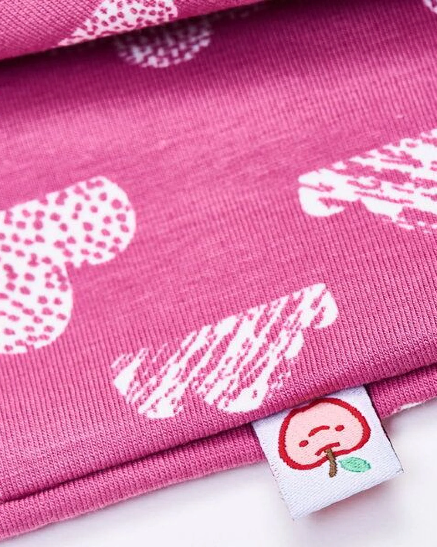 Cheeky Apple Tellerrock "Wolken Vintage Rose" aus Bio-Baumwolle – Ansicht 4
