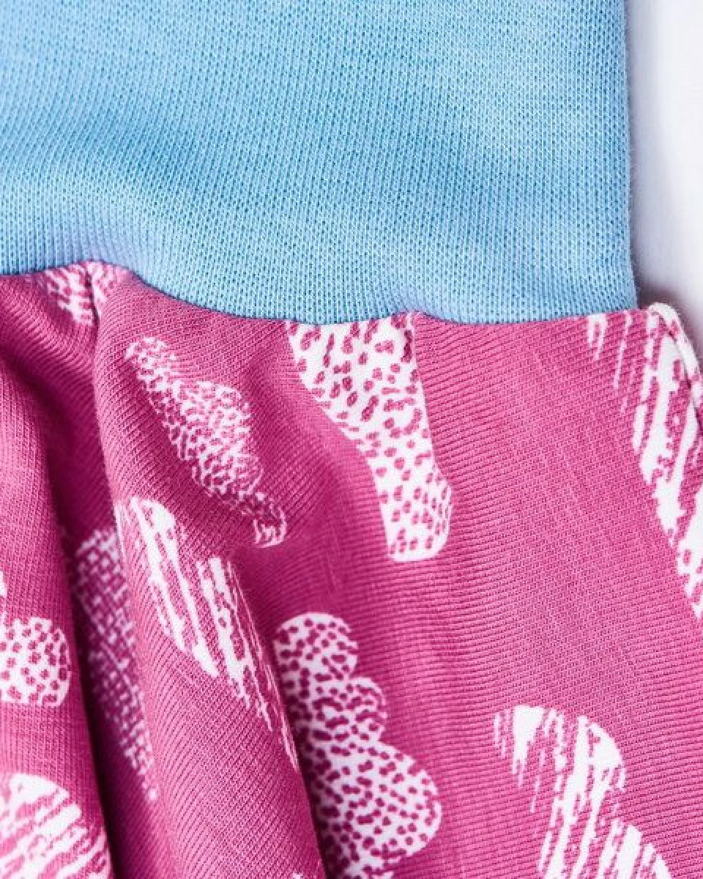 Cheeky Apple Tellerrock "Wolken Vintage Rose" aus Bio-Baumwolle – Ansicht 3