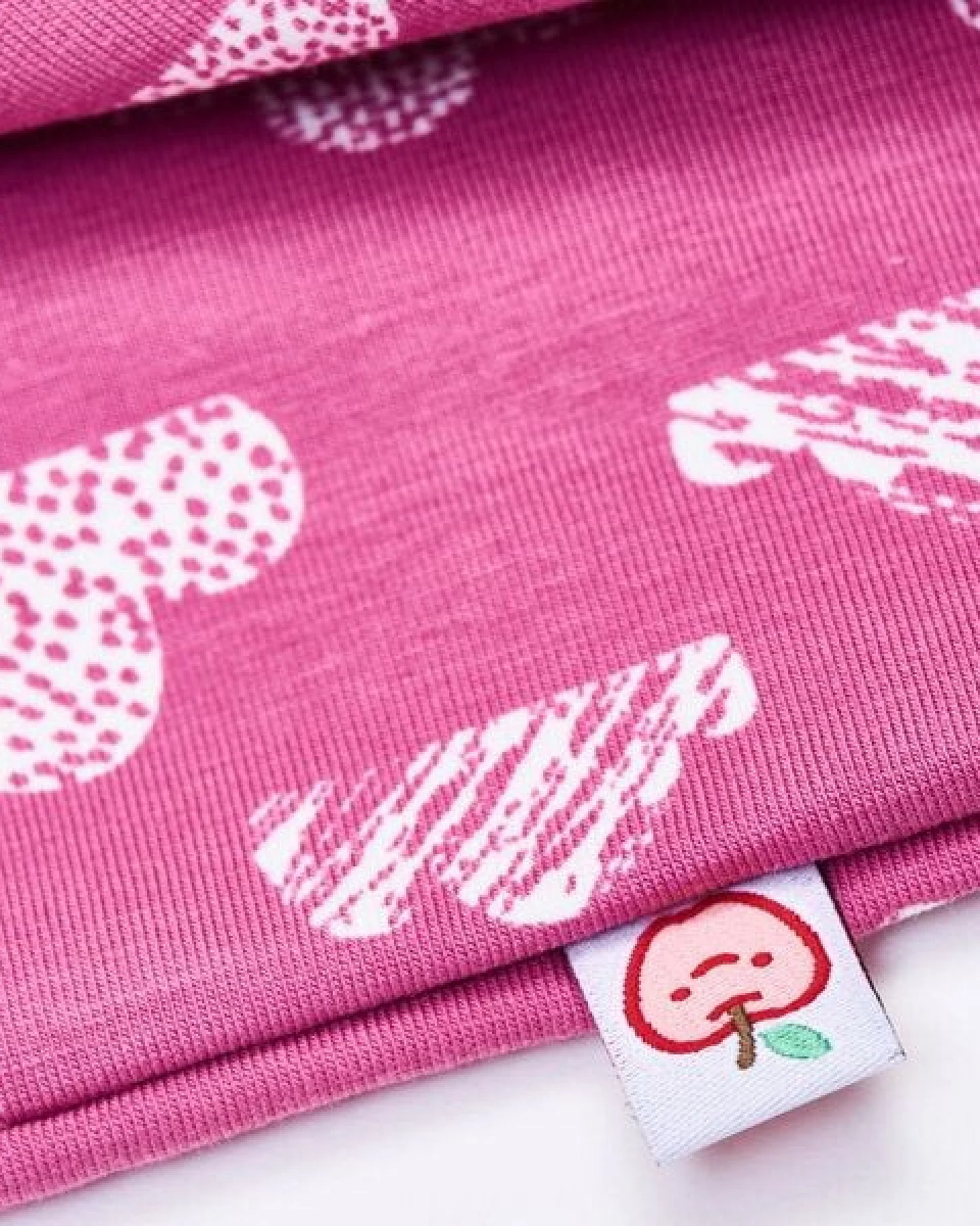 Cheeky Apple Tellerrock "Wolken Vintage Rose" aus Bio-Baumwolle – Ansicht 4