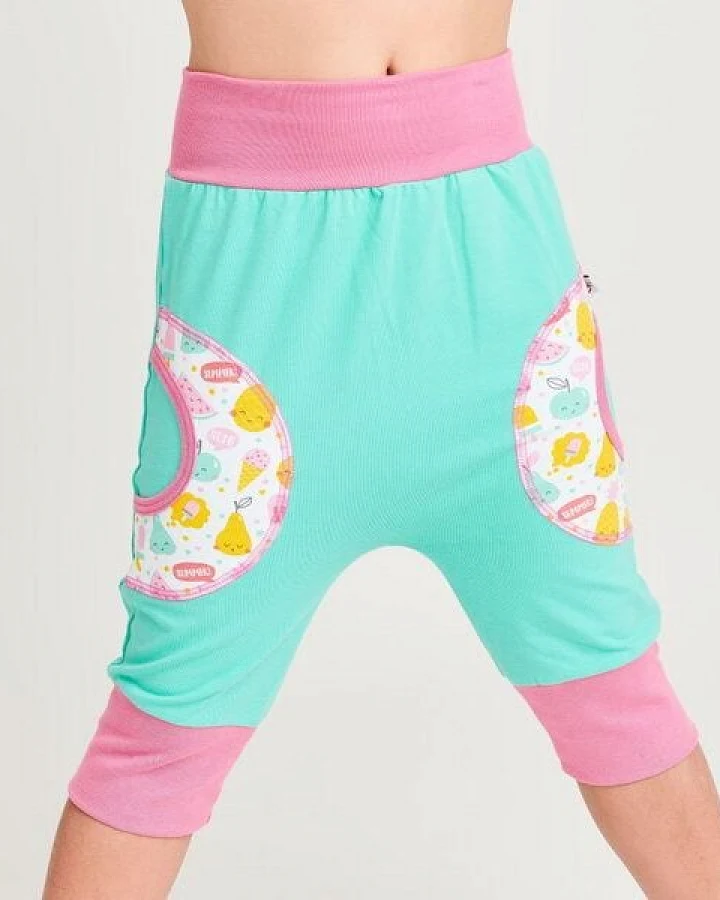 Cheeky Apple Kinder-Haremshose "Mint