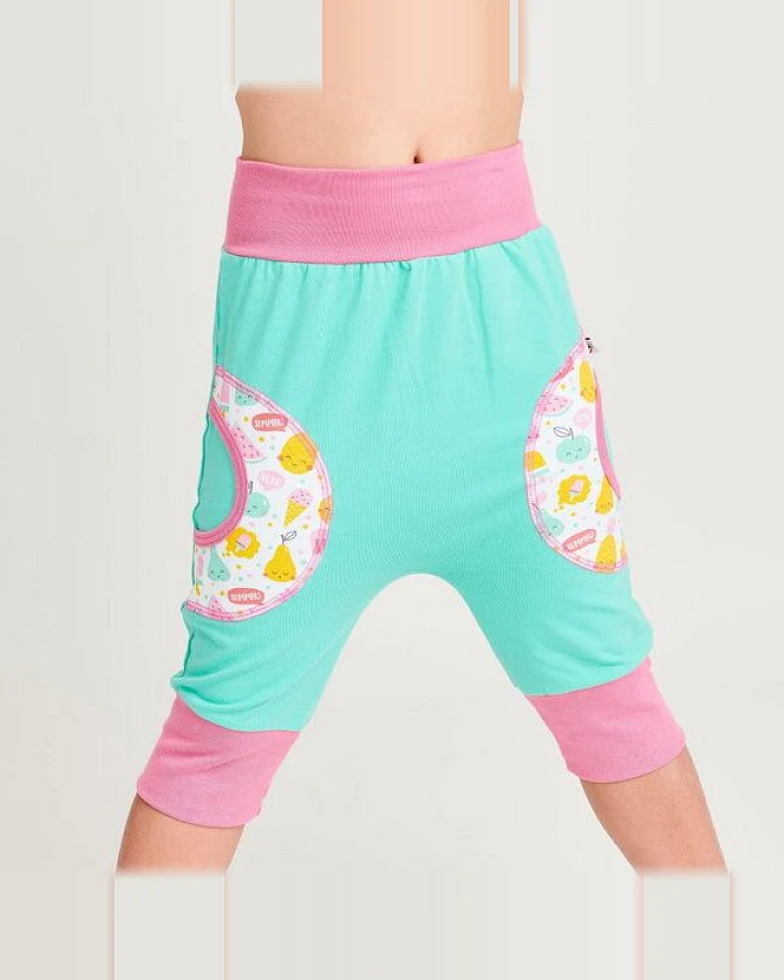 Cheeky Apple Kinder-Haremshose "Mint