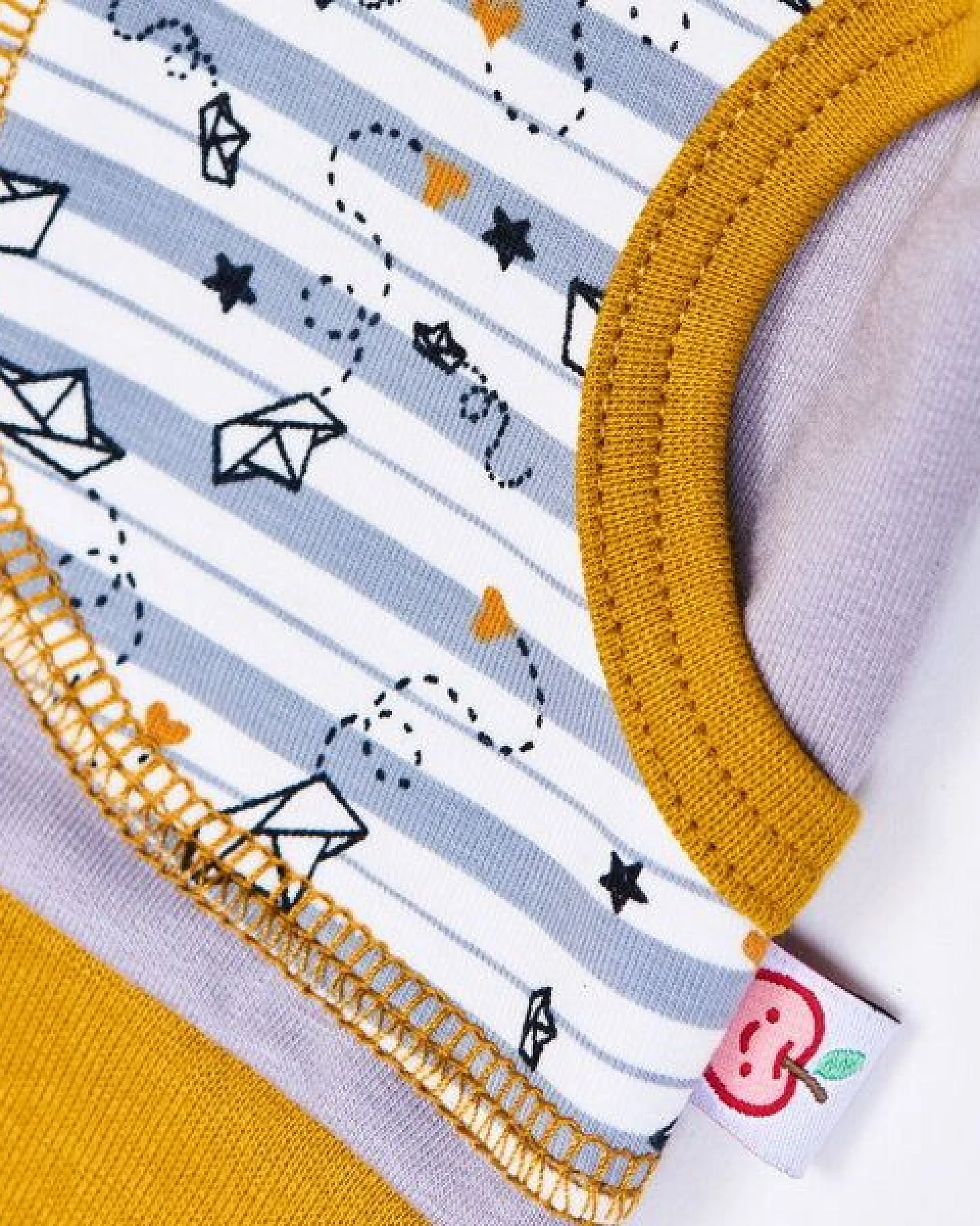 Cheeky Apple Kapuzenjacke "Sommersweat Grau – Ansicht 4