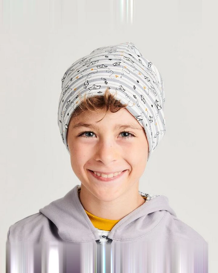 Cheeky Apple Beanie-Haube "Goldschiffchen" aus Bio-Baumwolle