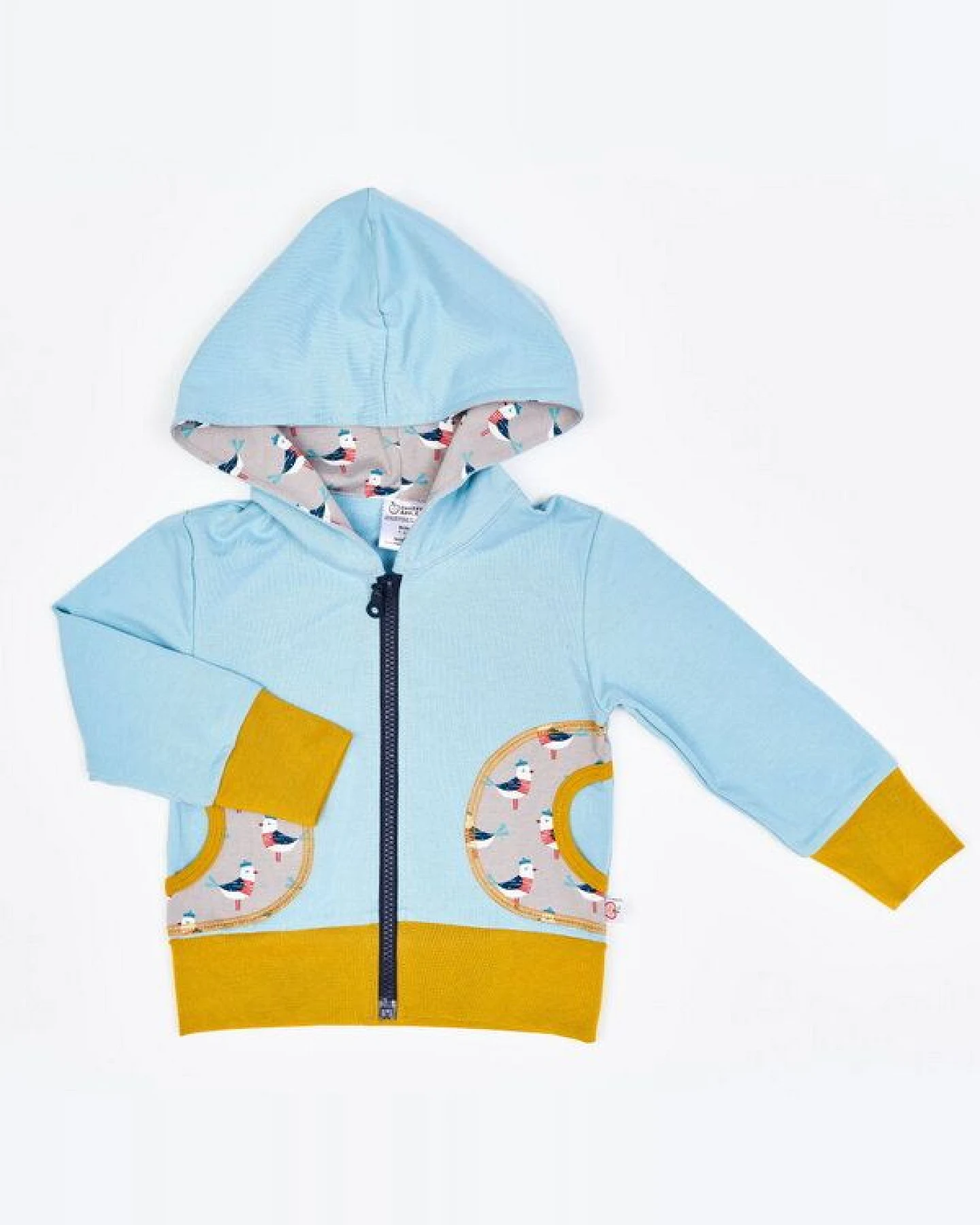 Cheeky Apple Kapuzenjacke "Sommersweat Frost – Ansicht 2
