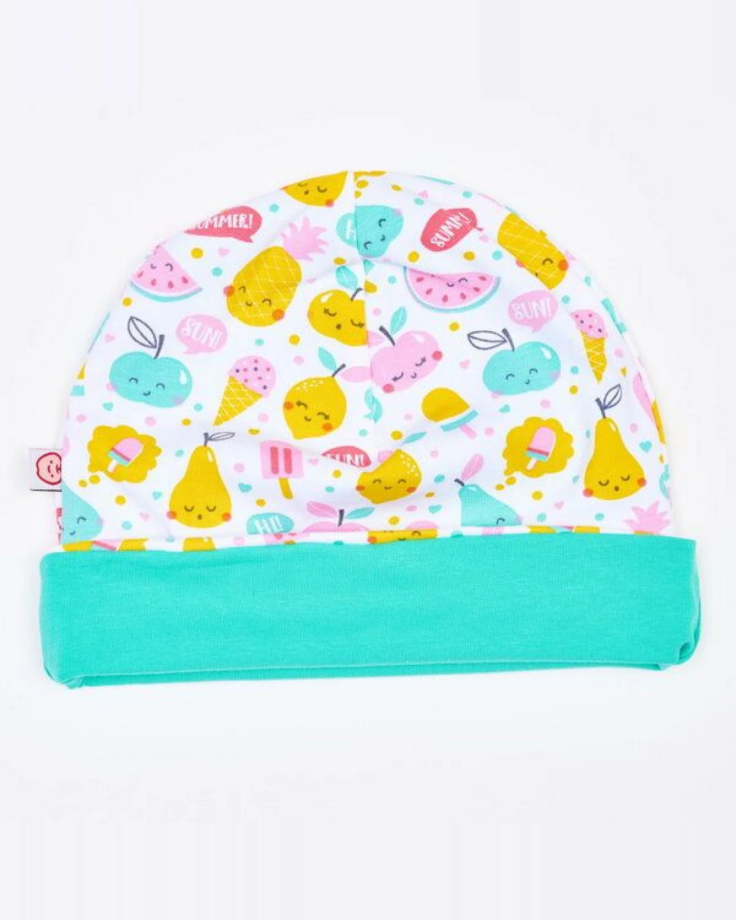 Cheeky Apple Beanie-Haube "Yummy" aus Bio-Baumwolle – Ansicht 3