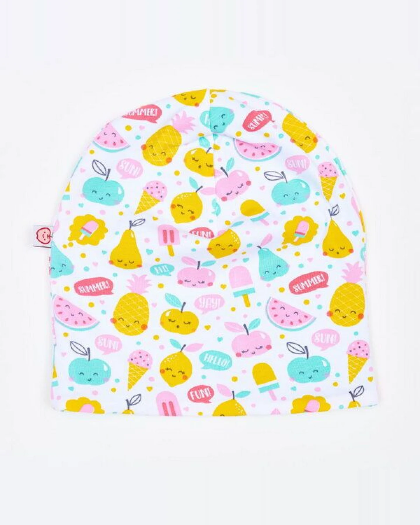 Cheeky Apple Beanie-Haube "Yummy" aus Bio-Baumwolle – Ansicht 2