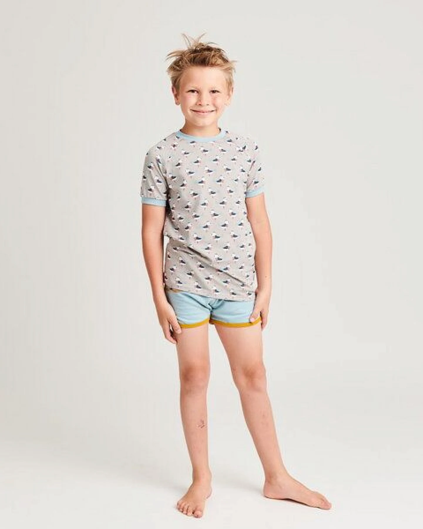 Cheeky Apple Sommer-Shorts "Sommersweat Frost – Ansicht 4