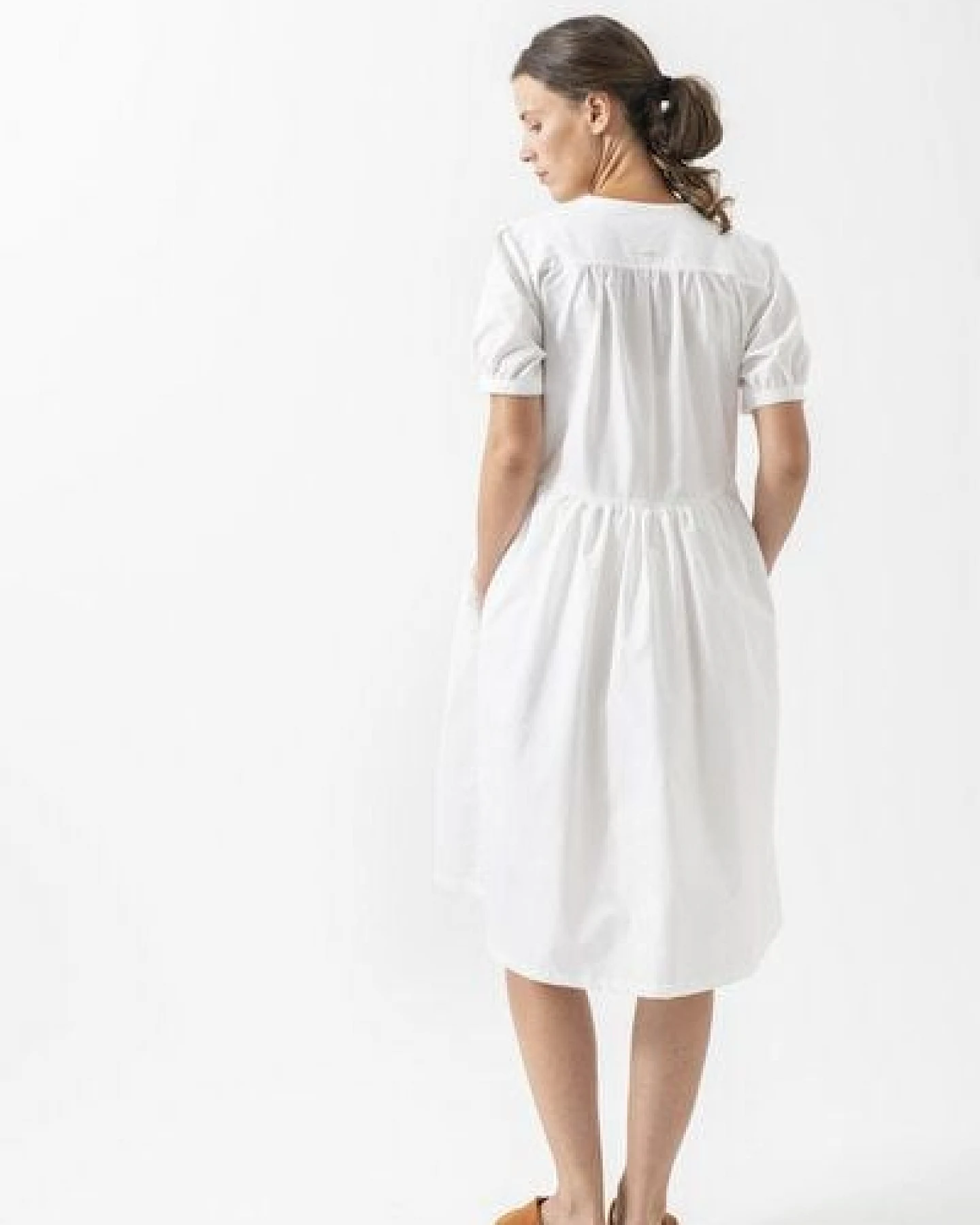 Grenzgang Damen Kleid FANNY aus Biobaumwolle (kbA) – Ansicht 2
