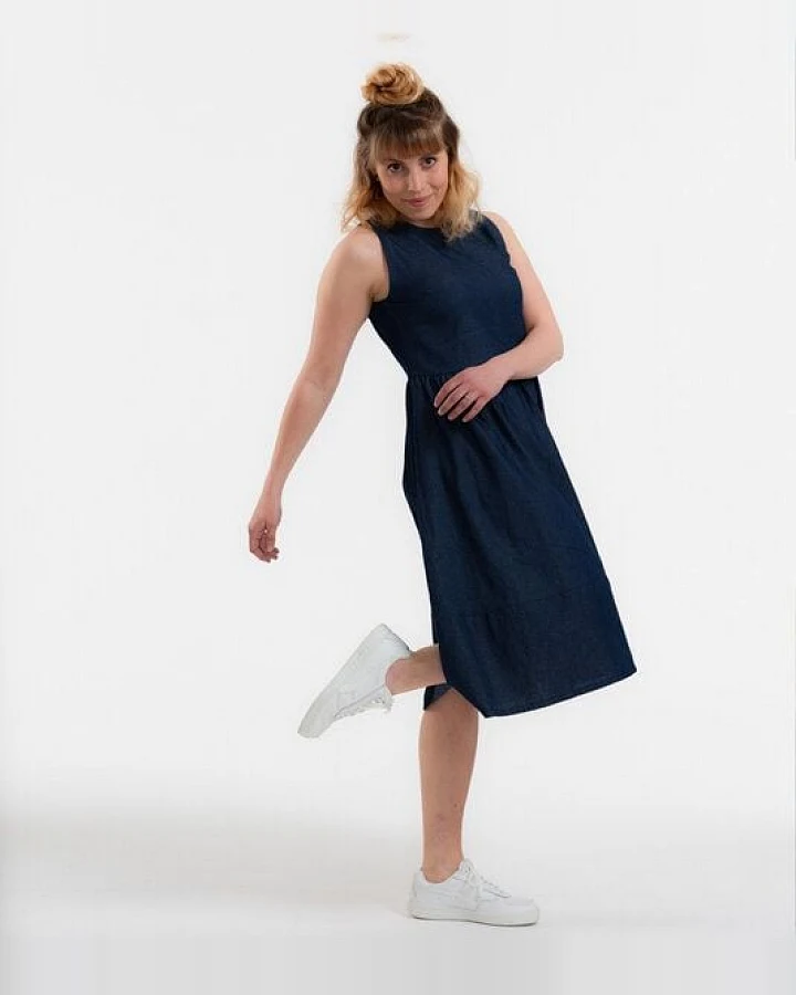 GARY MASH Kleid Wylie aus leichtem Denim
