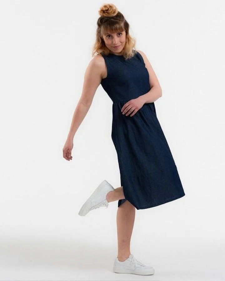 GARY MASH Kleid Wylie aus leichtem Denim