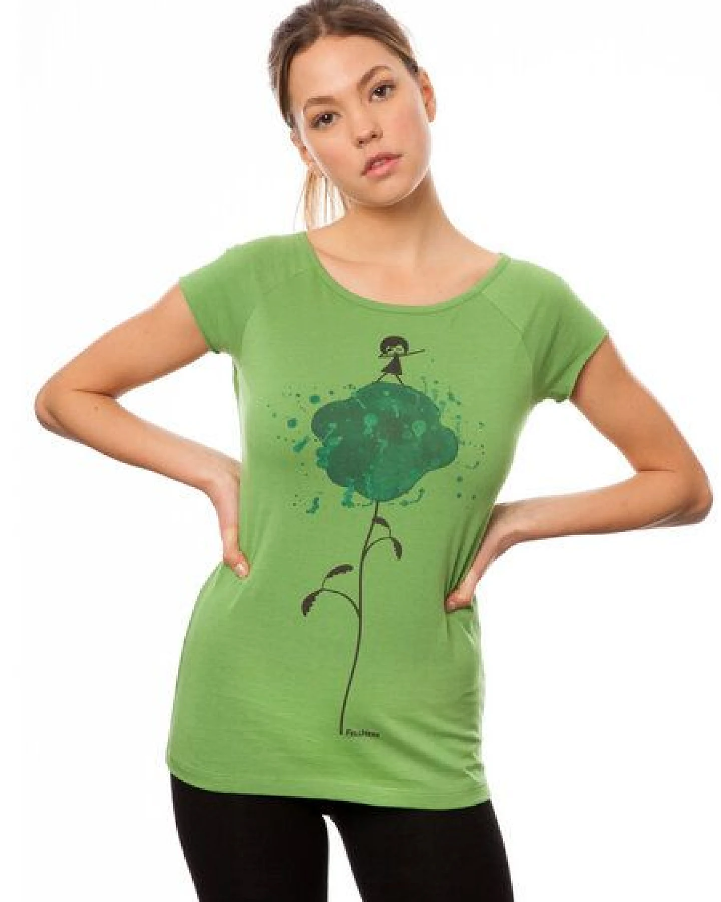 FellHerz Damen T-Shirt Dance – Ansicht 3