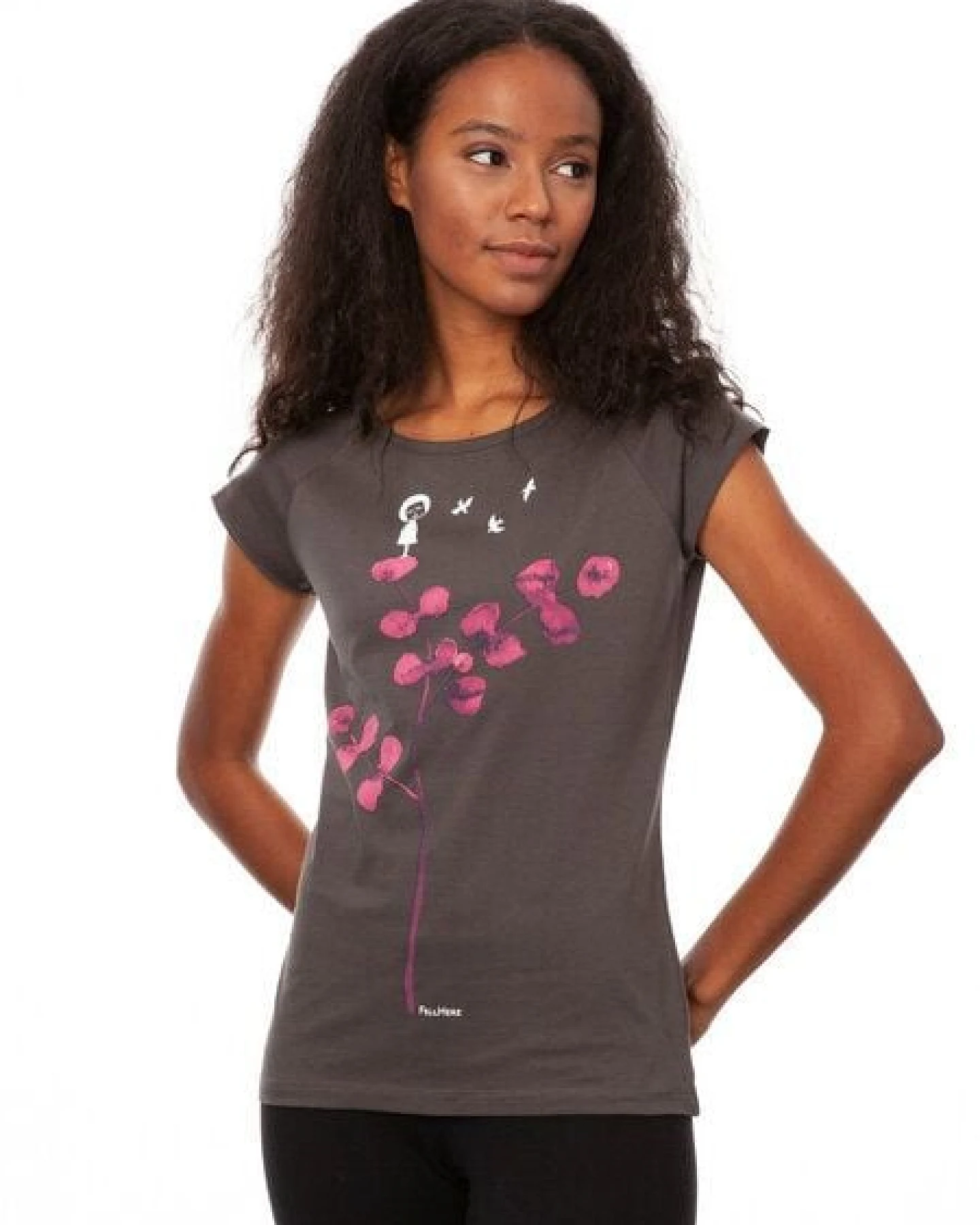 FellHerz Damen T-Shirt Eukalyptusmädchen – Ansicht 4