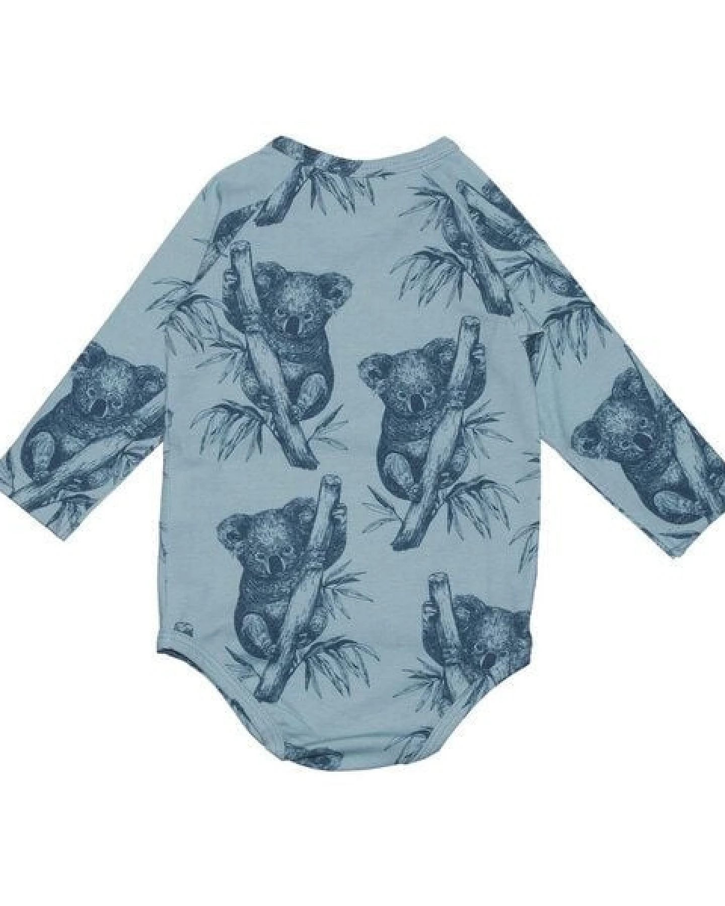 Baby Langarm Wickelbody GOTS & Bio – Ansicht 2