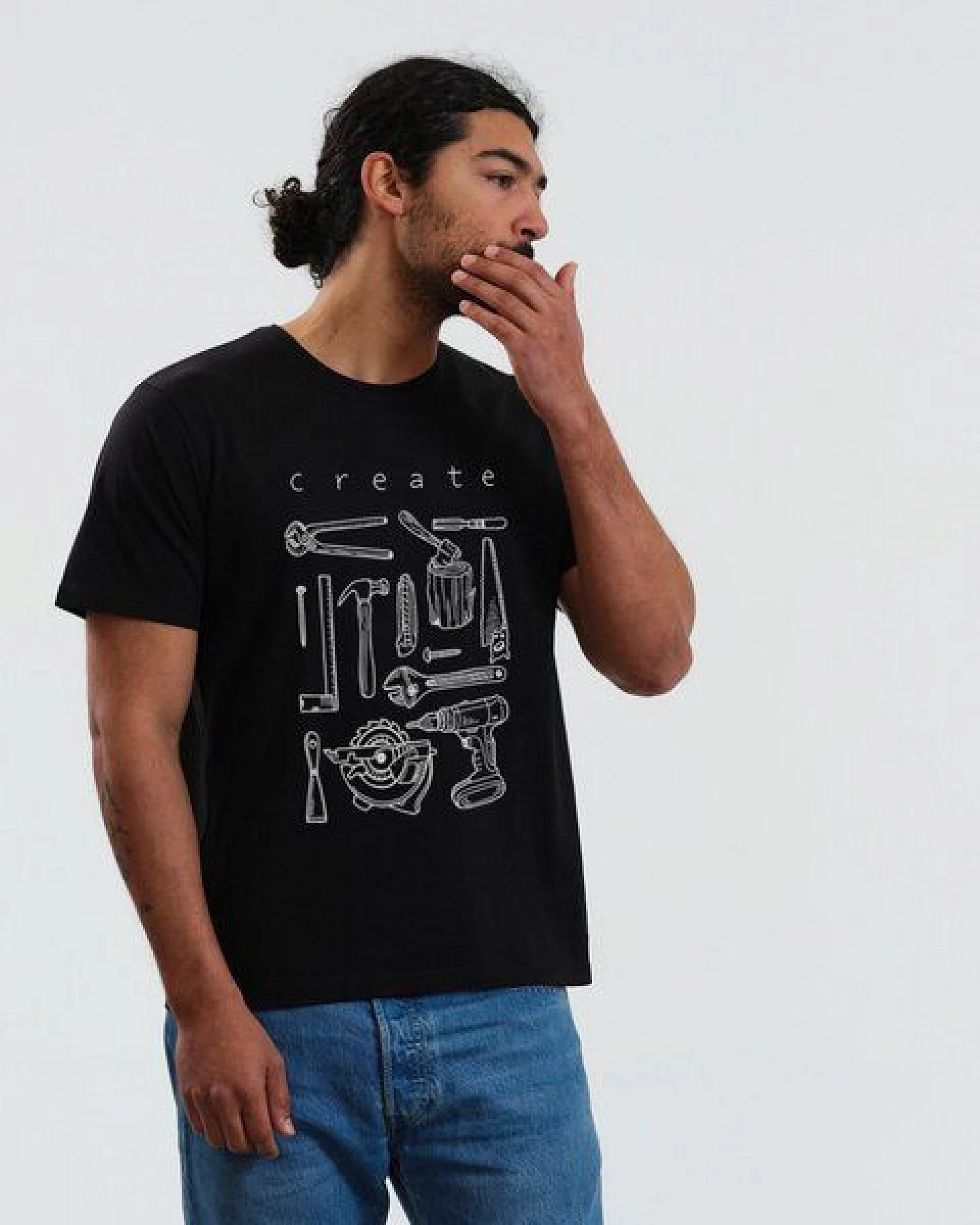 GARY MASH Shirt Create groß aus Biobaumwolle – Ansicht 3