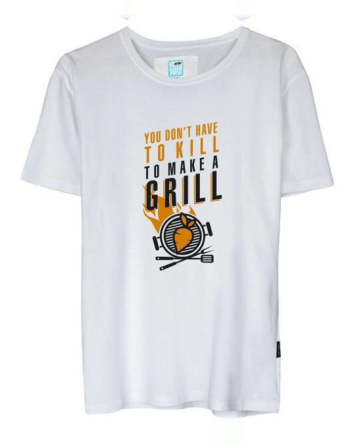 GARY MASH Shirt Veggie Grill aus Biobaumwolle