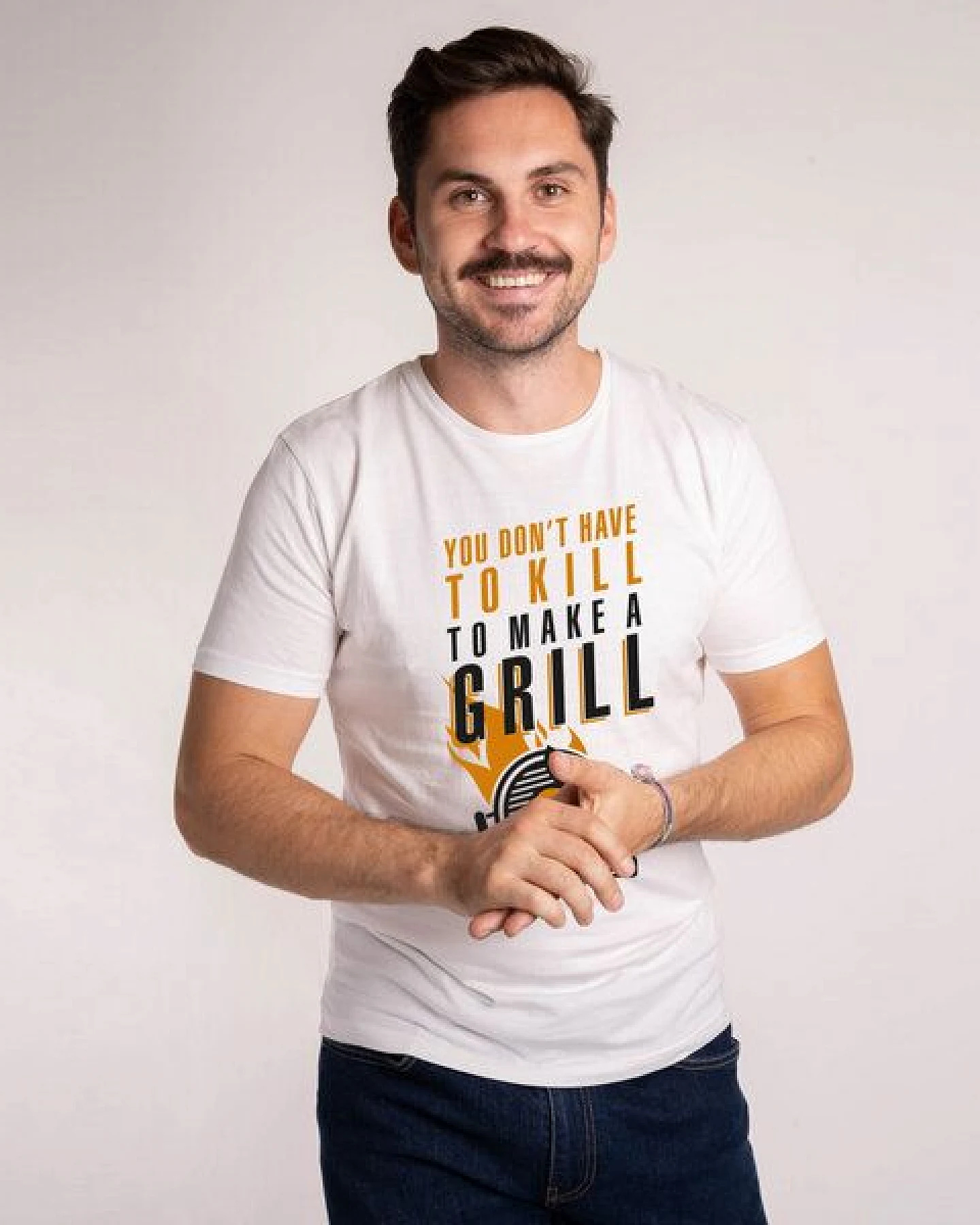 GARY MASH Shirt Veggie Grill aus Biobaumwolle – Ansicht 3