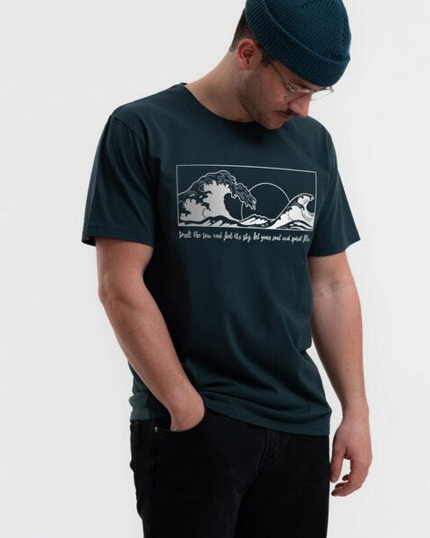 GARY MASH Shirt Welle aus Biobaumwolle – Ansicht 3